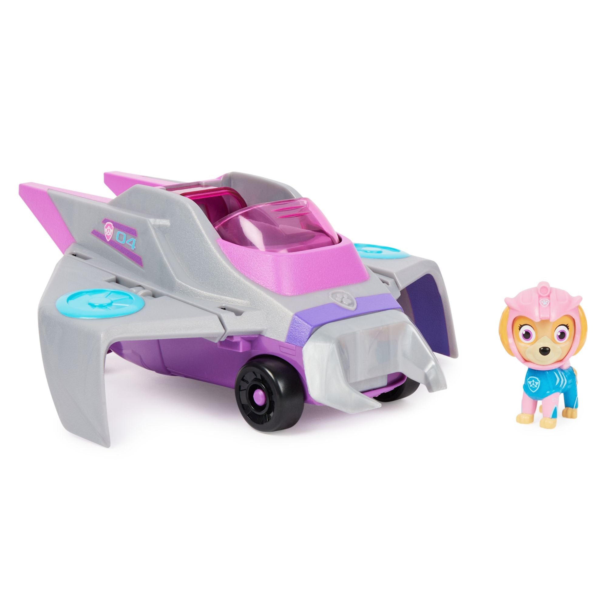 Hot! PAW Patrol Skye's Aqua Themed Manta Ray Rescue Vehicle