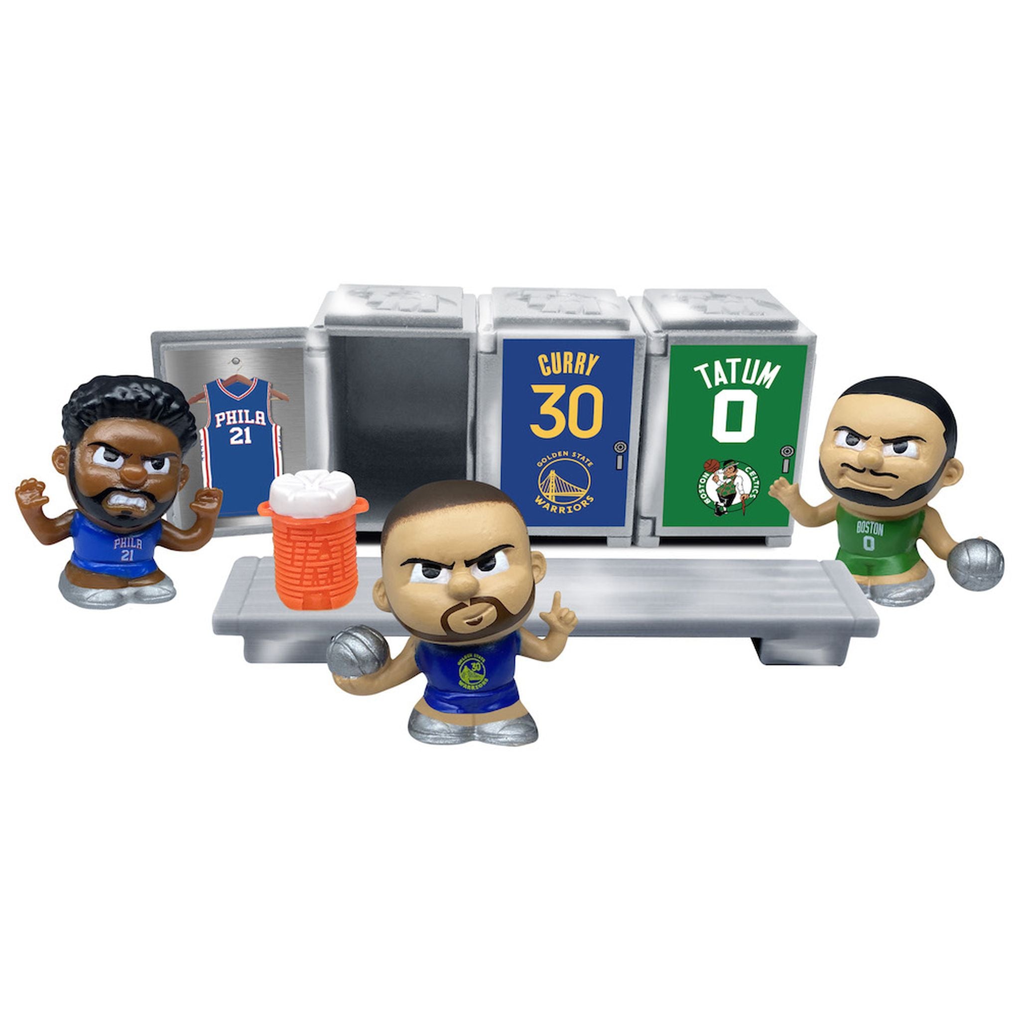 Hot! NBA 2024 Teenymates Locker Room Collectible Sets