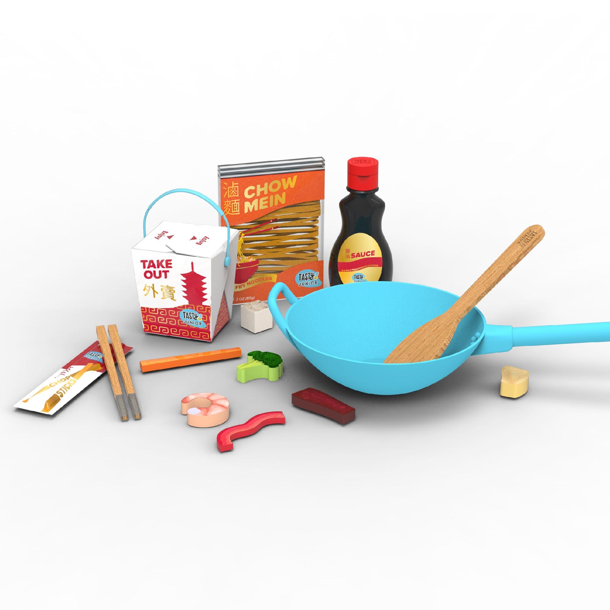 Delicious 25 - Piece Junior Noodles Preparation and Serving Set
