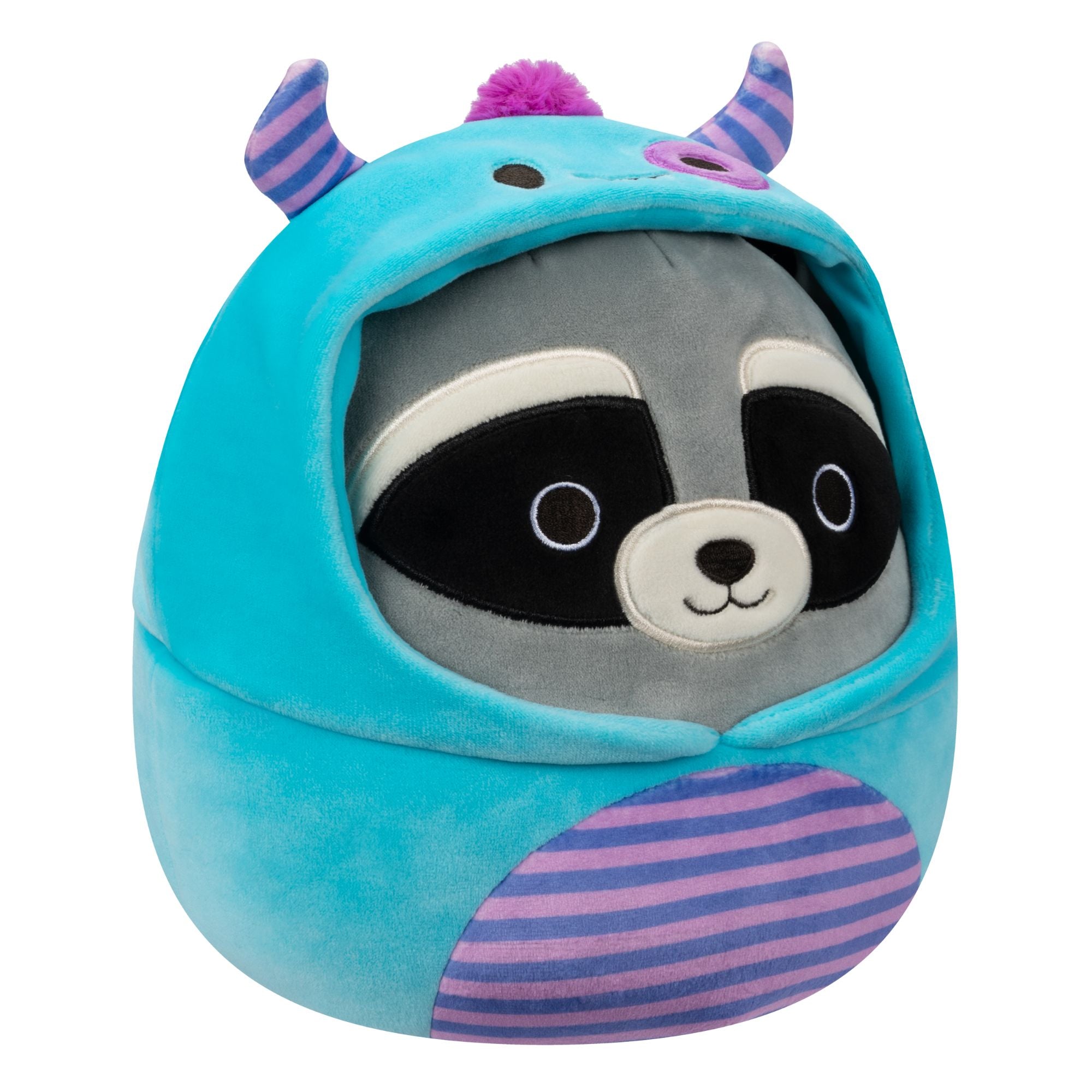 7.5 Inch Halloween Squishmallows Rocky Raccoon Plush in Monster Costume - Hot Pick!