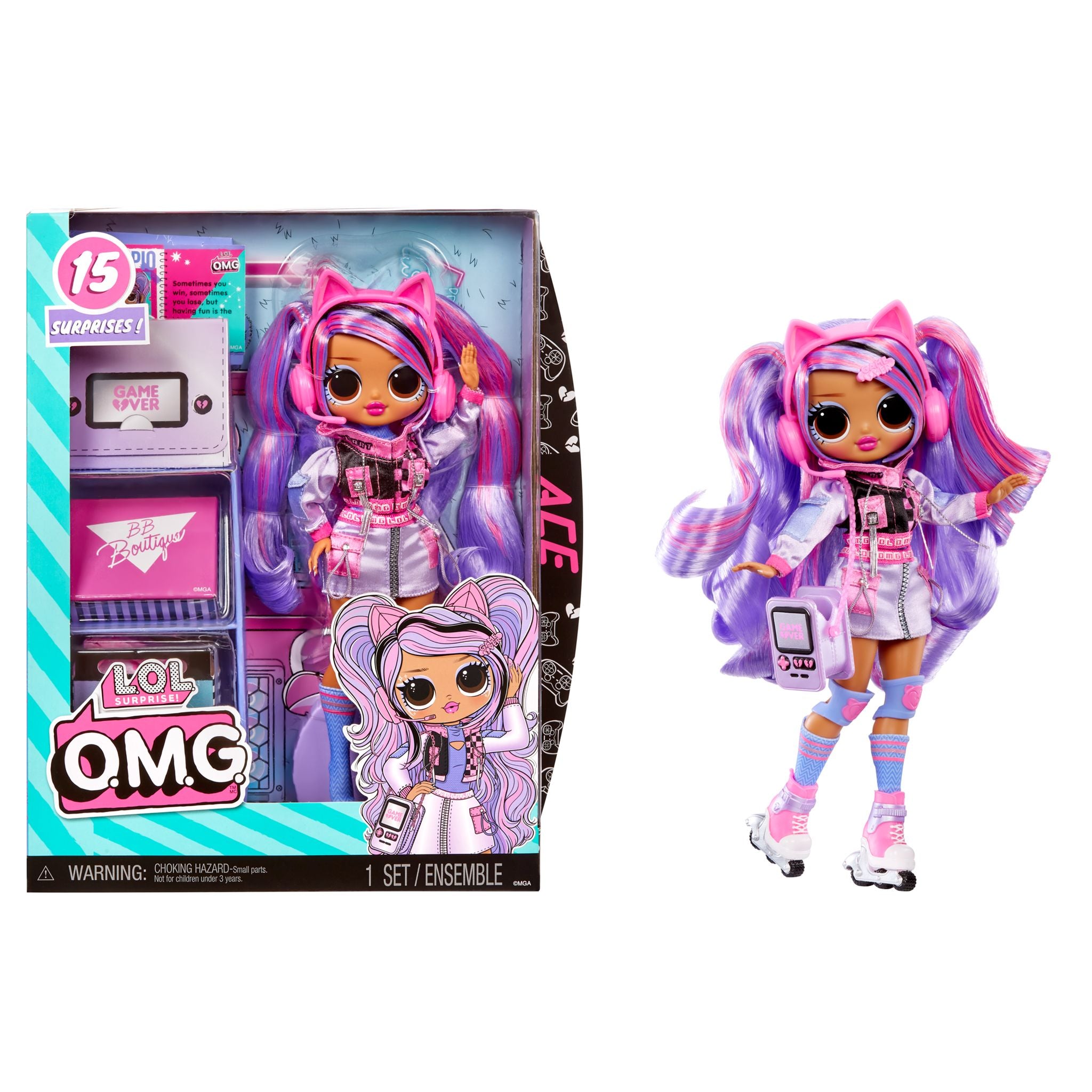Hot Deal: L.O.L. Surprise O.M.G Ace Fashion Doll