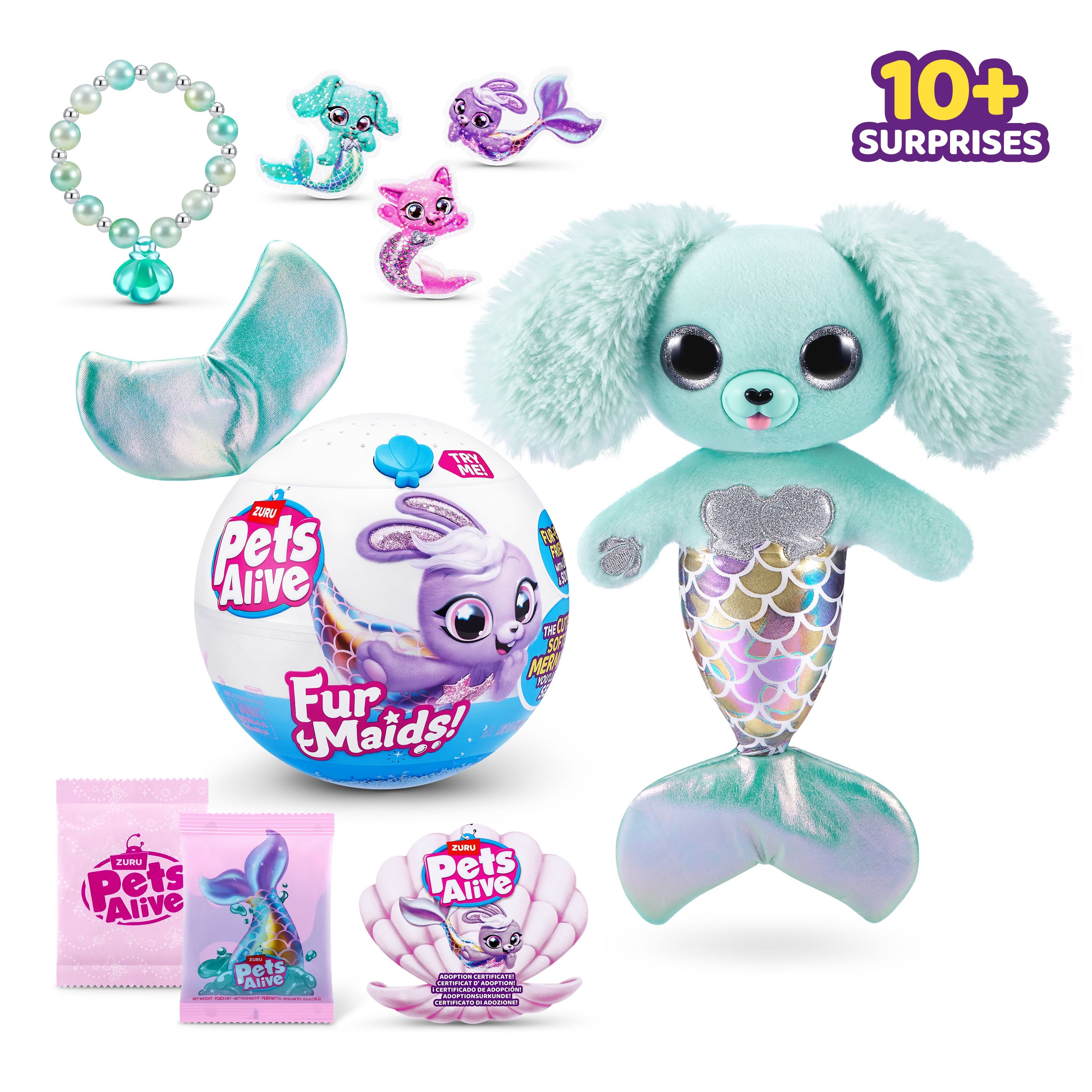 ZURU Pets Alive Furmaids - Assorted Styles, Collectible Fun!