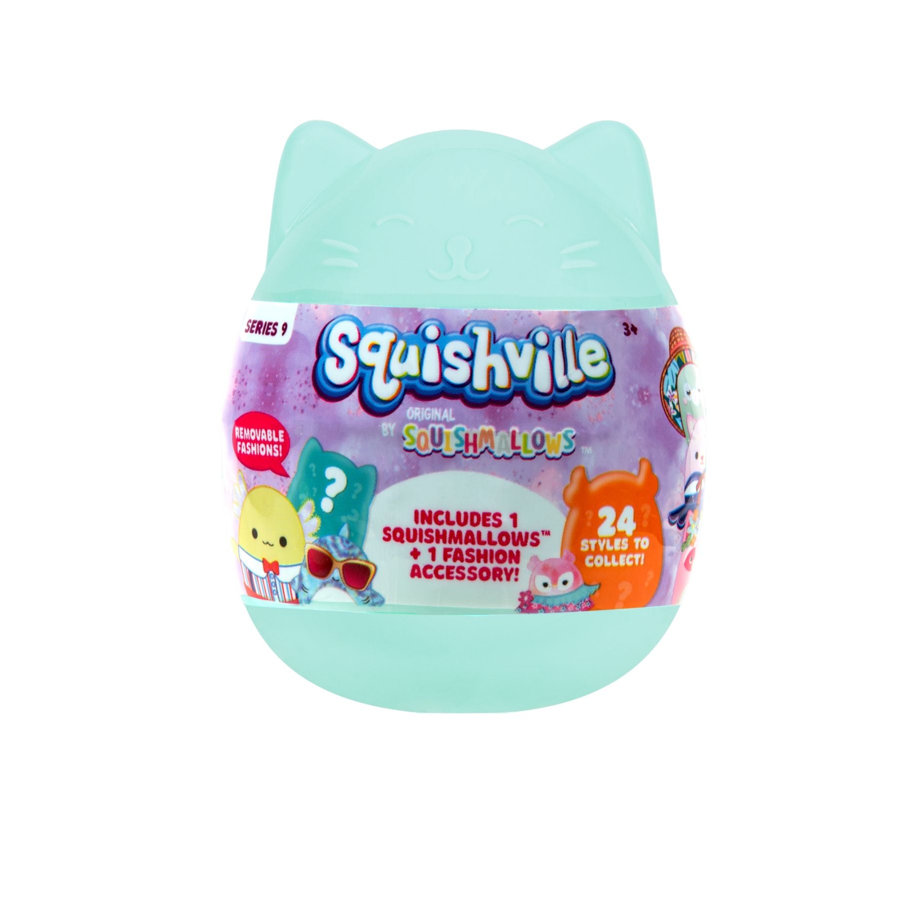Squishmallows S9 Mini Mystery Plush with Assorted Adorable Styles