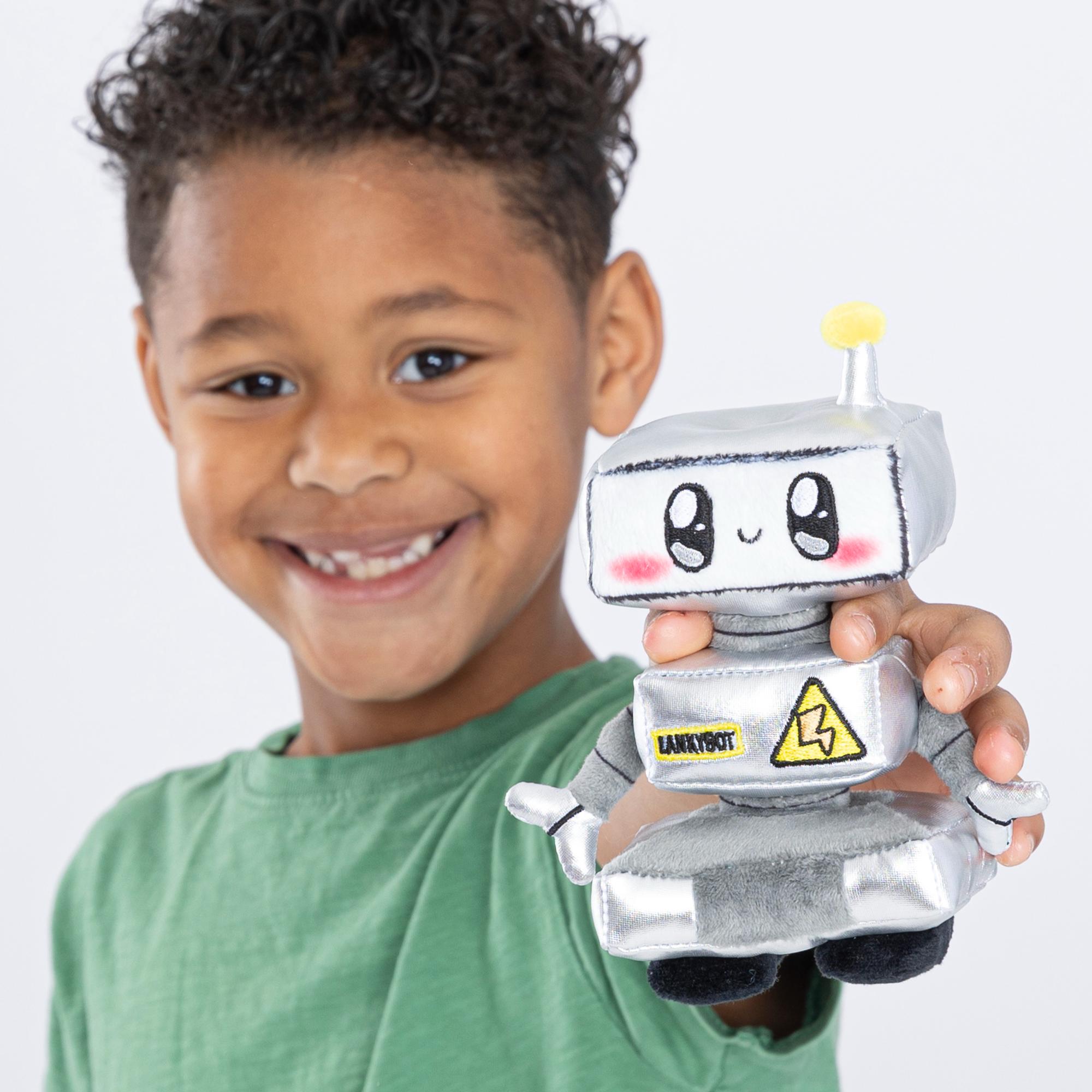 Hot! Lankybox 6-Inch Cyborg S3 Mystery Plush