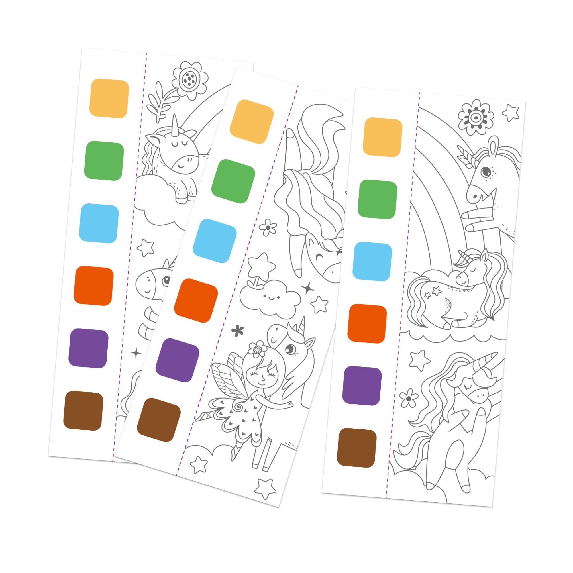 Hot! MierEdu Pocket Watercolour Painting Book - Unleash Kids' Fantasy