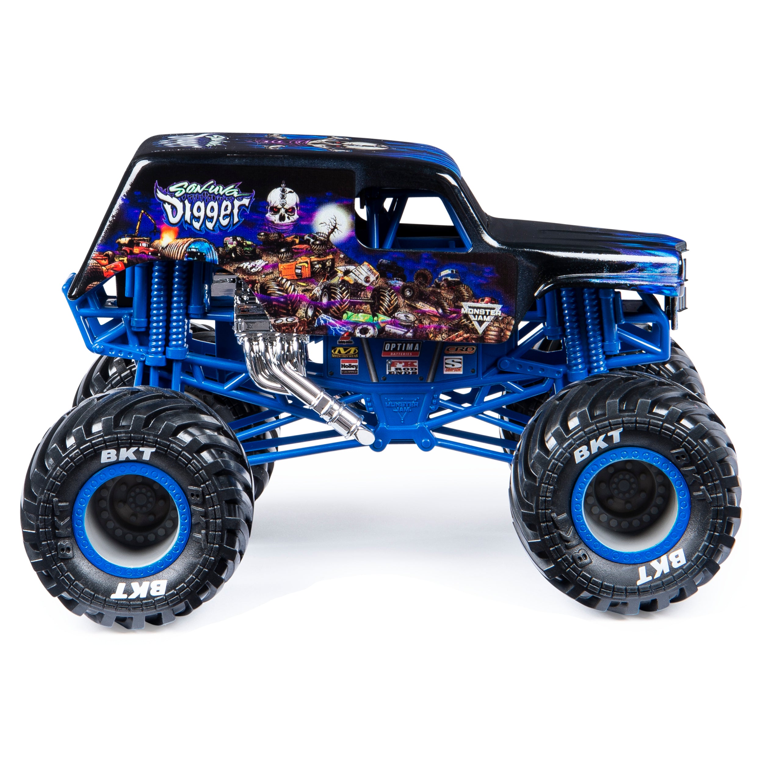 Hot Deal: Monster Jam 1:24 Scale Son - Uva Digger Die - Cast Monster Truck