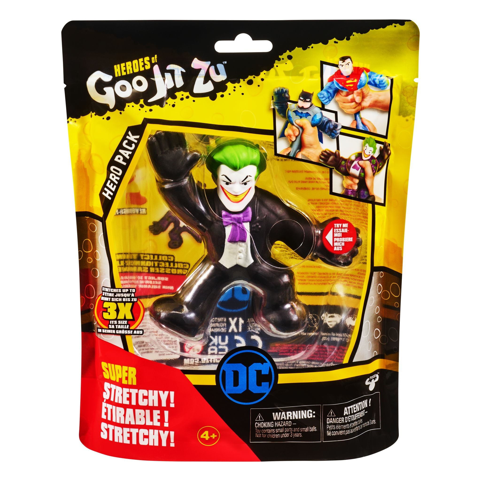 Heroes Of Goo Jit Zu DC Season 3 Hero Pack - Tuxedo Joker Action Figure