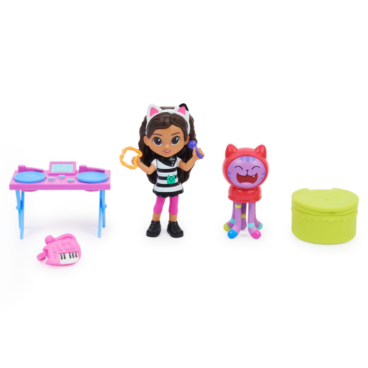 Gabby's Dollhouse Musical Kitty Karaoke Set with Surprise Accessories