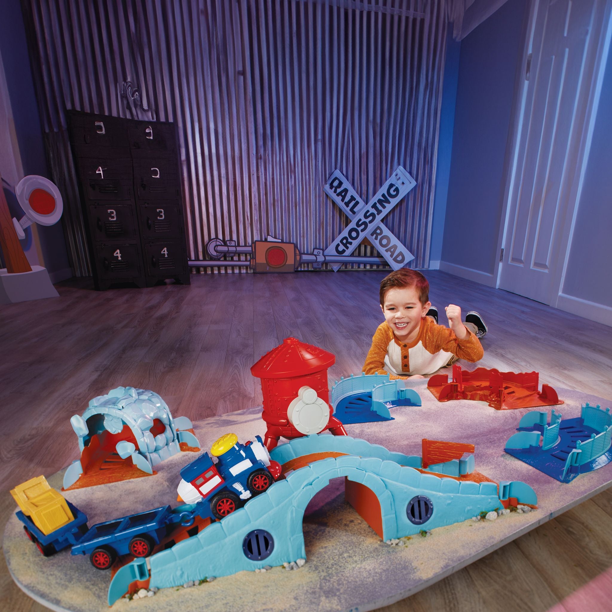 Little Tikes Slammin' Racers: Ultimate Runaway Railroad Playset