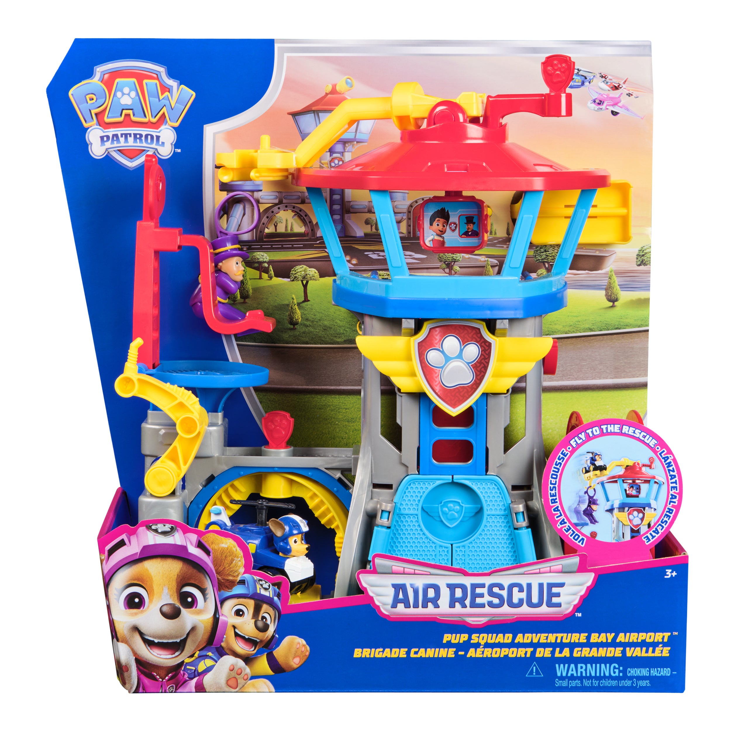 Hot Sale! PAW Patrol Adventure Bay Airport Air Rescue Playset for Preschoolers