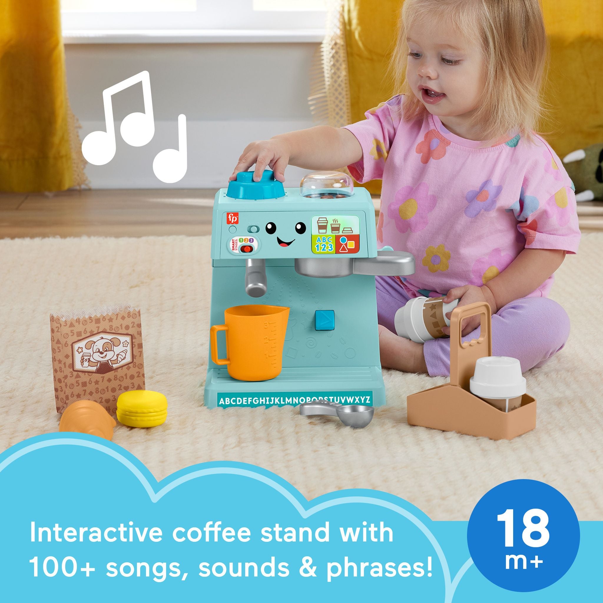Fisher-Price's Hot Deal: Laugh & Learn Coffee Café Playset for Toddlers