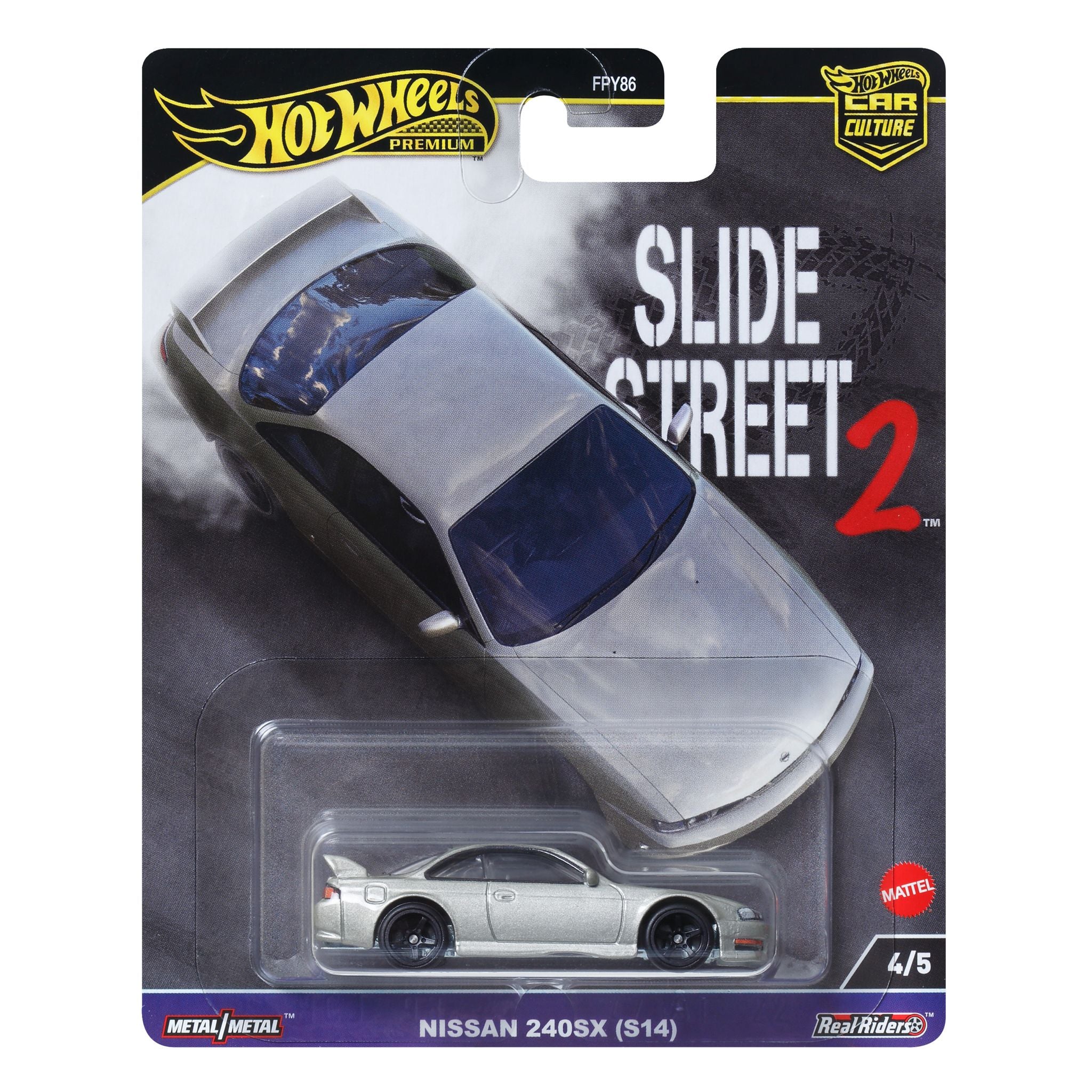 Hot Wheels Premium Car Culture: Nissan 240Sx (S14) - Collector's Must-Have