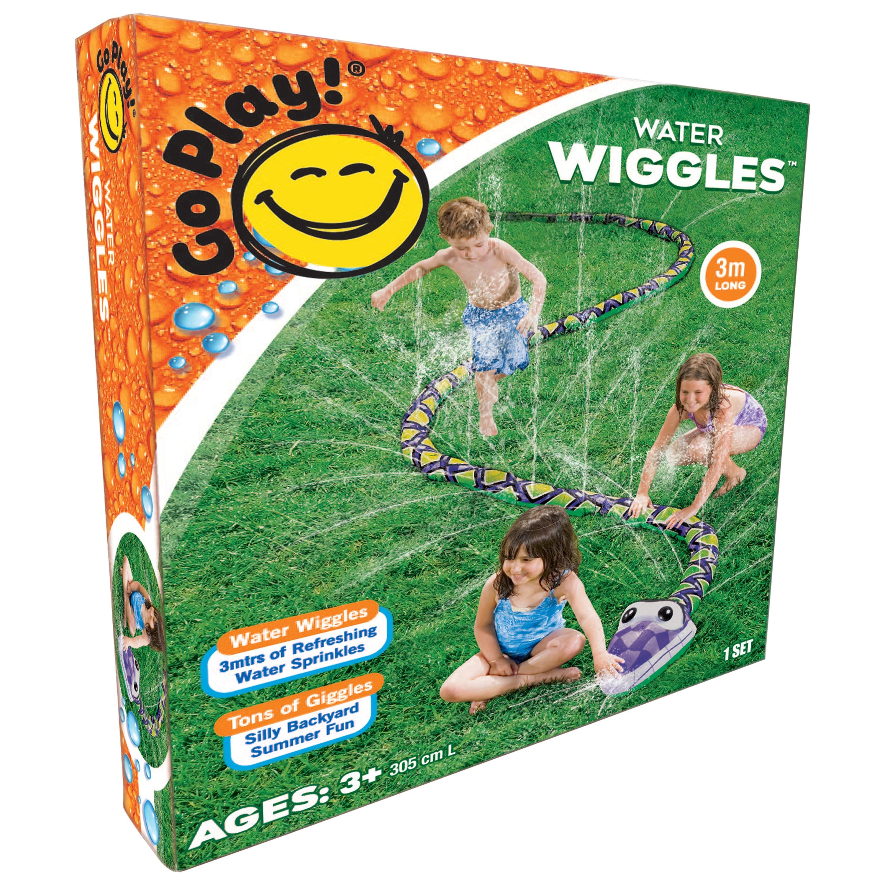 Go Play! Interactive Water Wiggles Long Snake Sprinkler