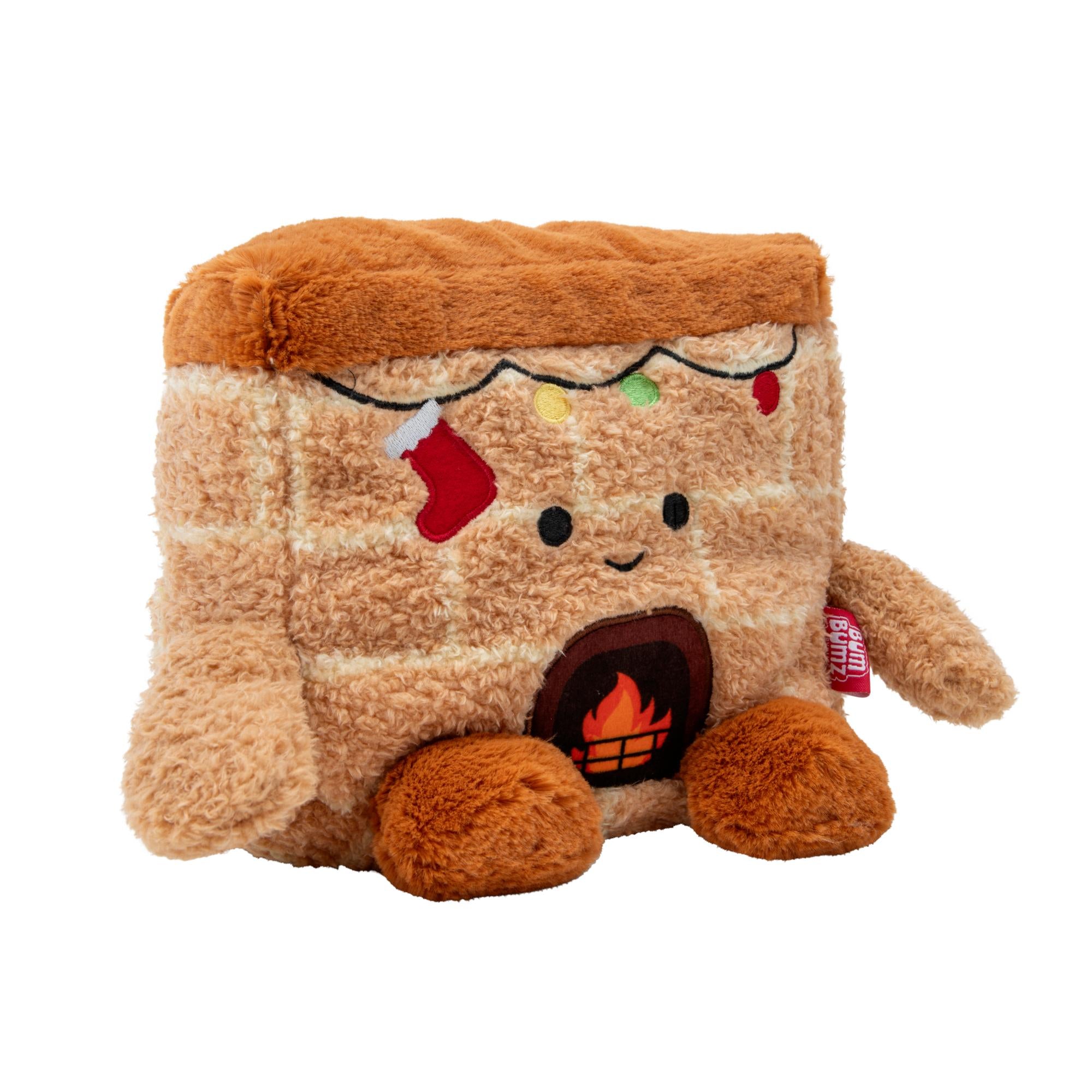 Hot Deal! 7.5-Inch Bumbumz Plush - Holidaybumz Decorated Fireplace Francis