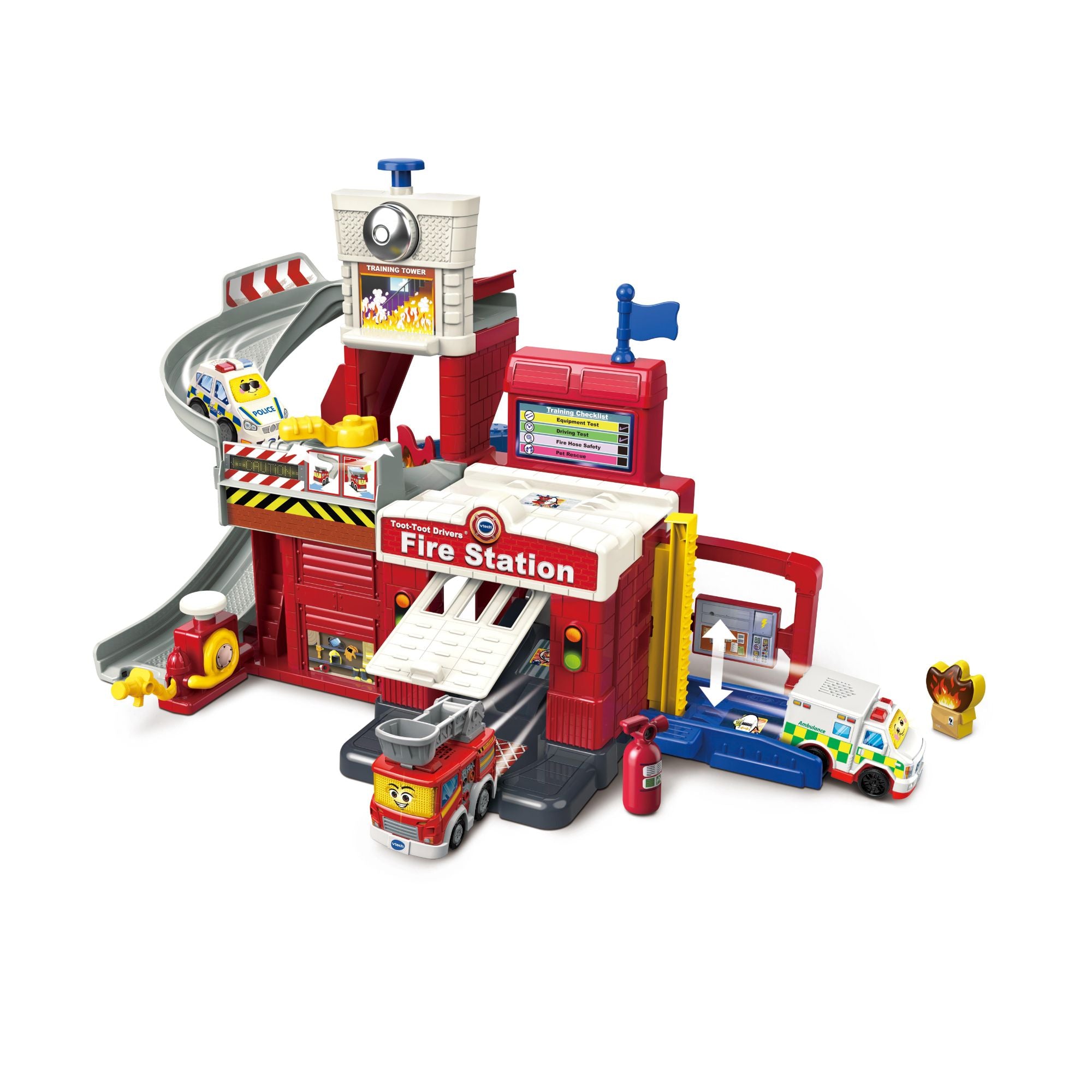 Hot Deal! VTech Toot-Toot Drivers Fire Station for Toddlers