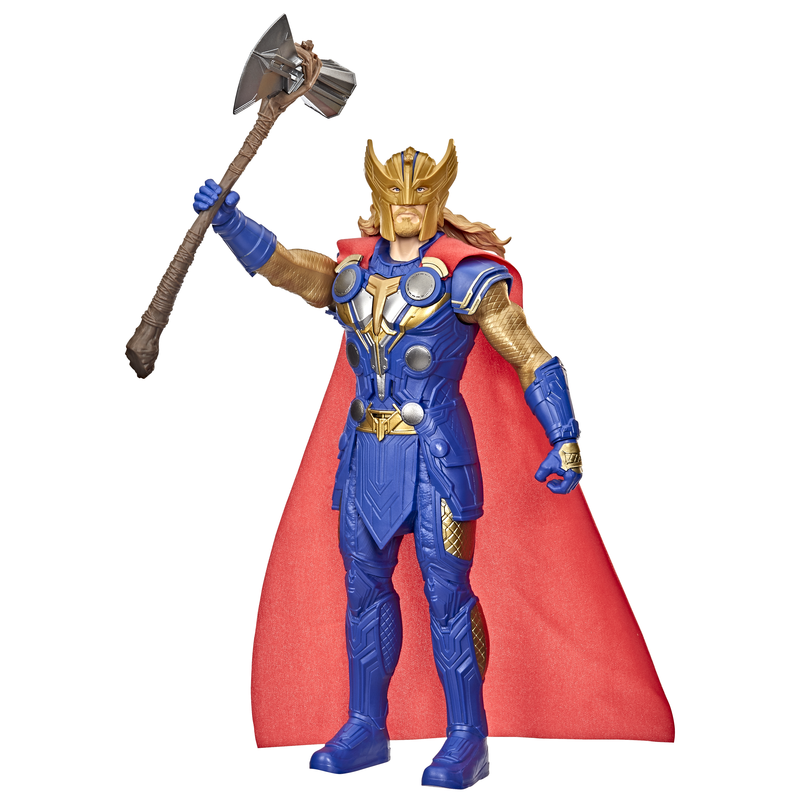 Hot! Marvel Thor: Love And Thunder Stormbreaker Strike Electronic Action Figure for Kids