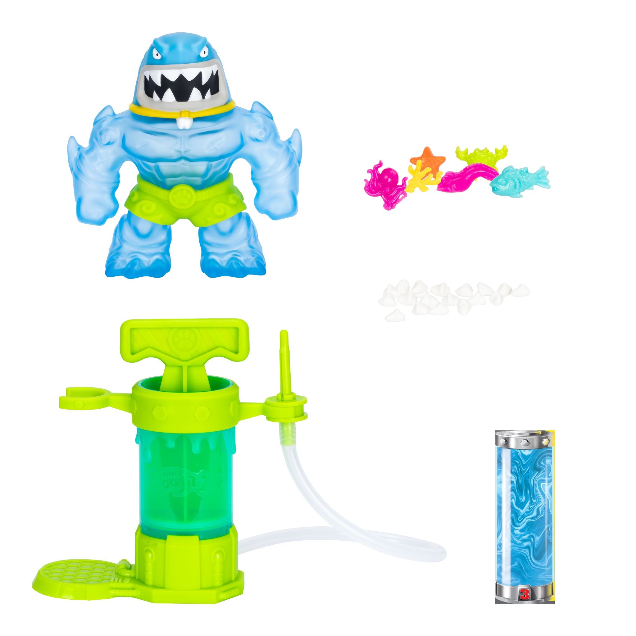 Exclusive Offer! Heroes Of Goo Jit Zu Hero Creator Pack - Make Your Own Thrash Action Figure
