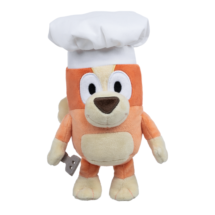 Single Pack of Bluey Season 10 Chef Bingo Soft Plush Toy