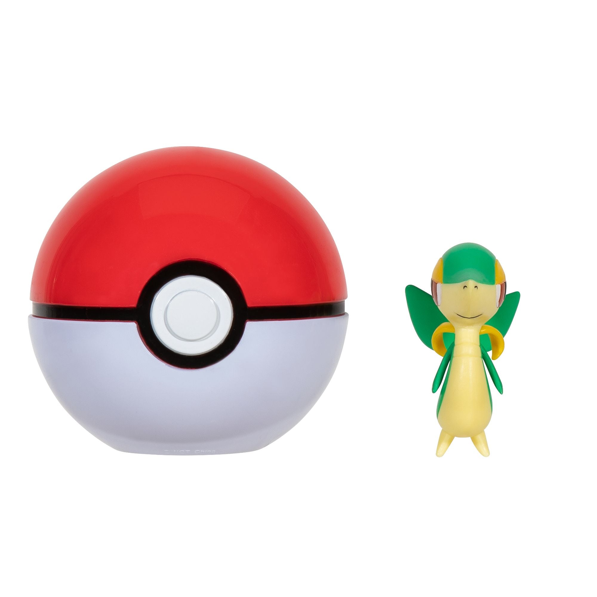 Wicked Cool Toys' Pokemon Clip N Go Snivy with Exclusive Poke Ball Set
