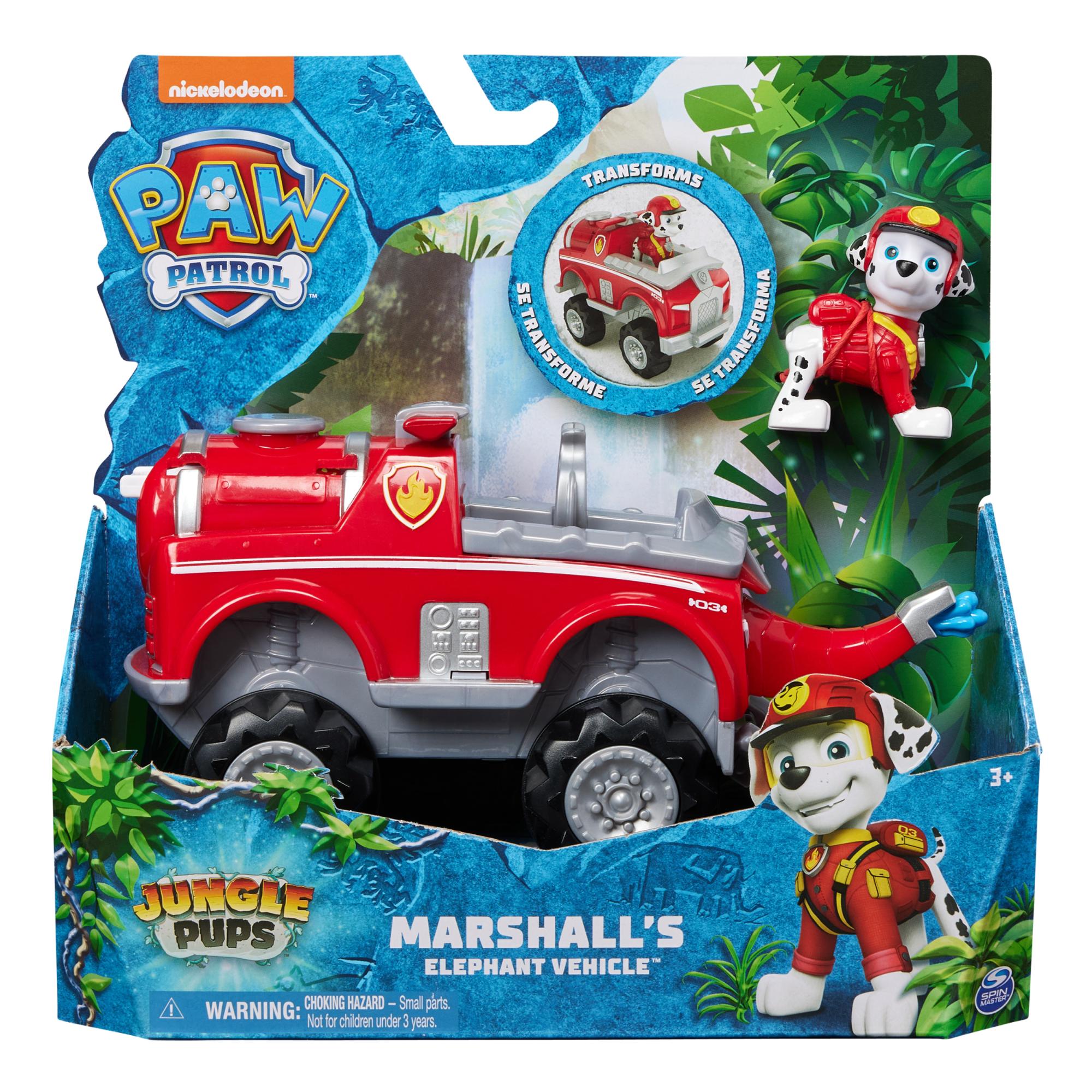 PAW Patrol Jungle Pups - Transforming Marshall's Elephant Rescue Vehicle