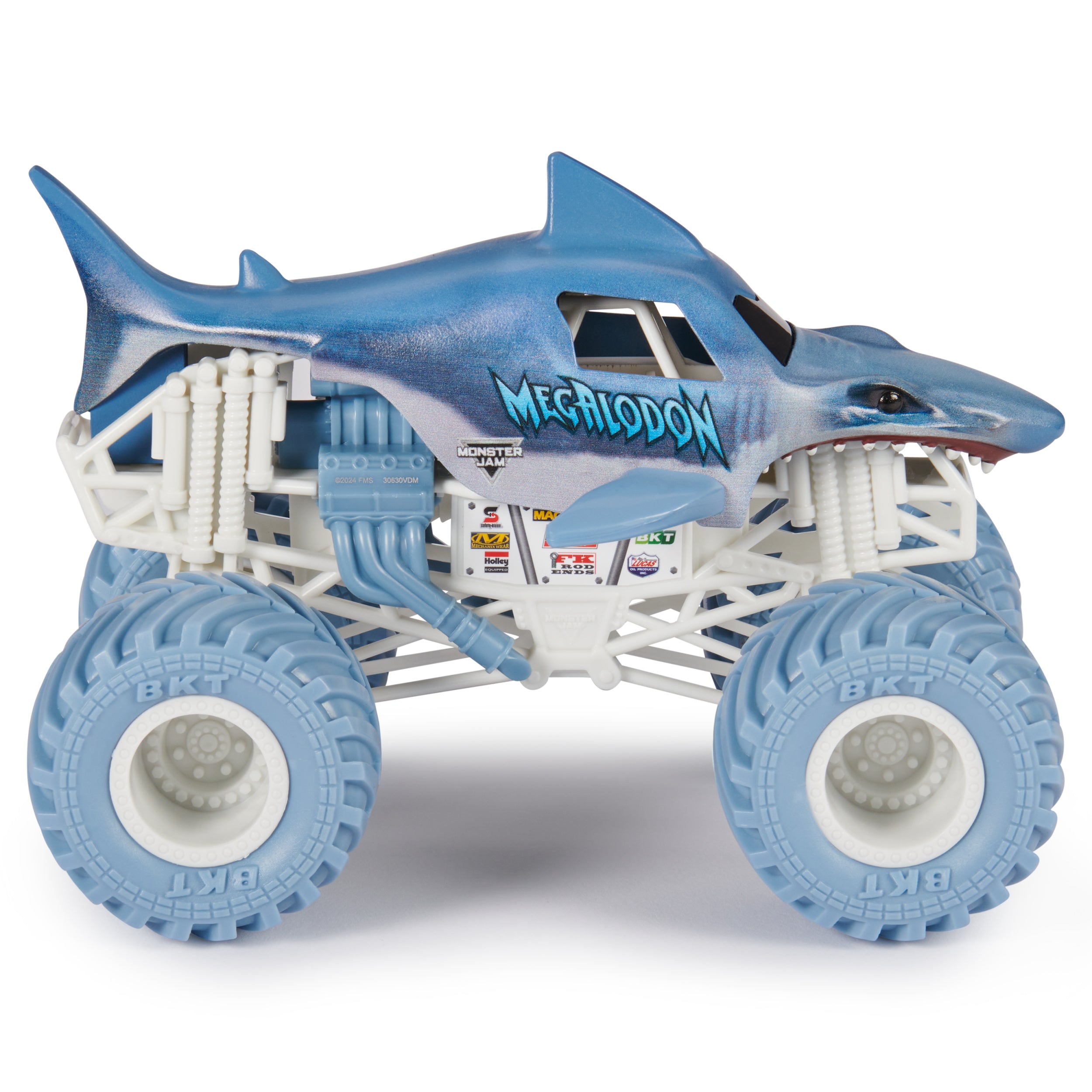 Hot Deal! Monster Jam 1:24 Scale Die - Cast Monster Truck Series 21 Megalodon for Collection