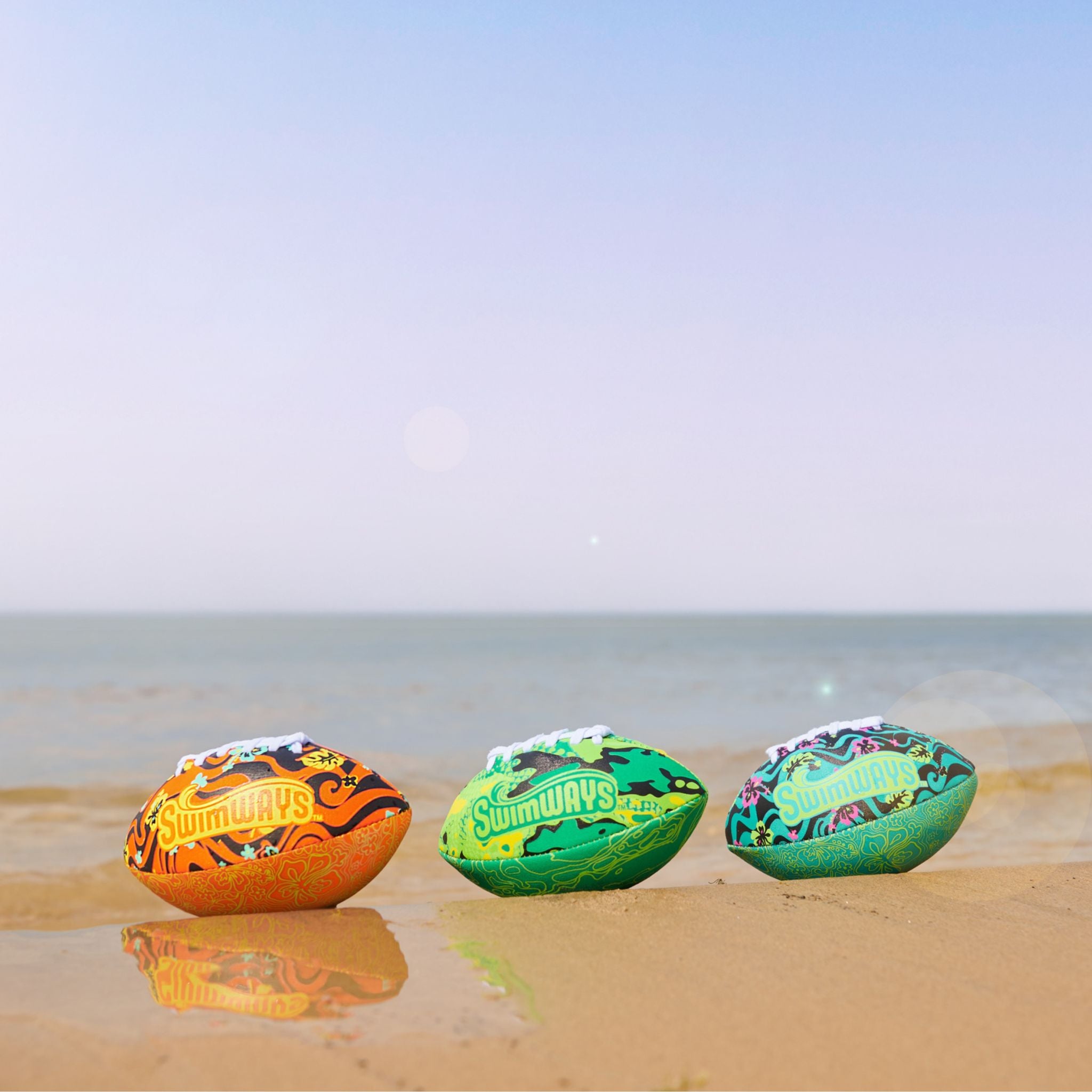 Hot Deal! Swimways Green Waterproof Floating Hydro Rookie Football for Kids