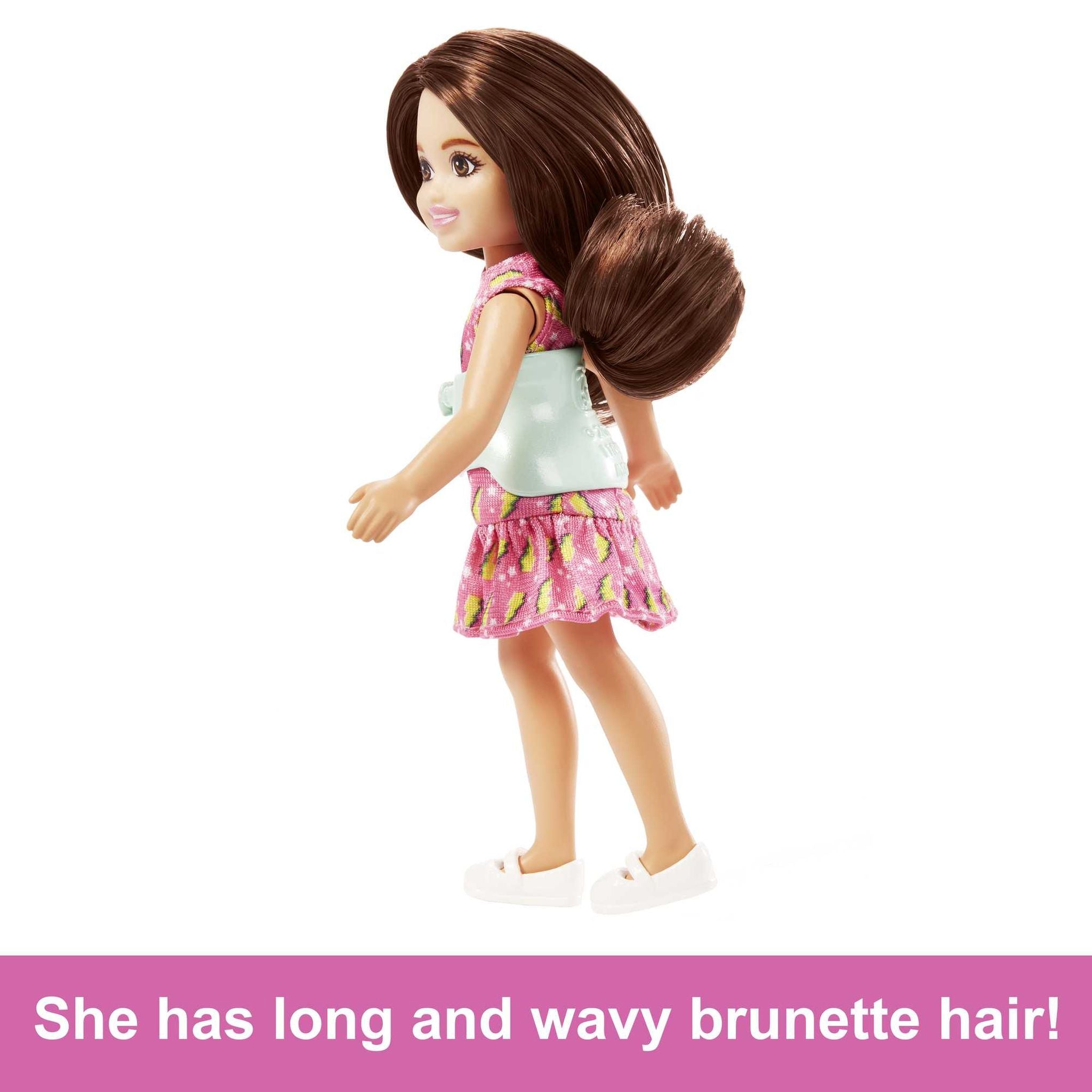 Hot! Barbie Club Chelsea Doll with Back Brace