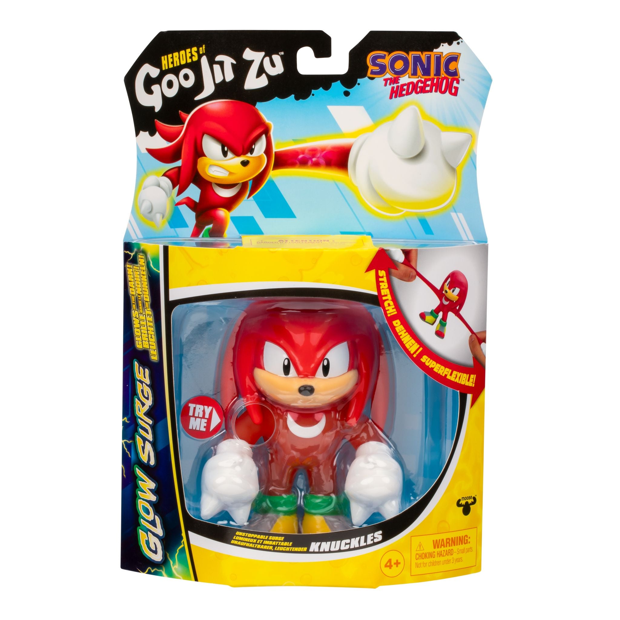 Hot Sale! Heroes Of Goo Jit Zu Sonic S4 W1 Unstoppable Surge Knuckles Hero Pack