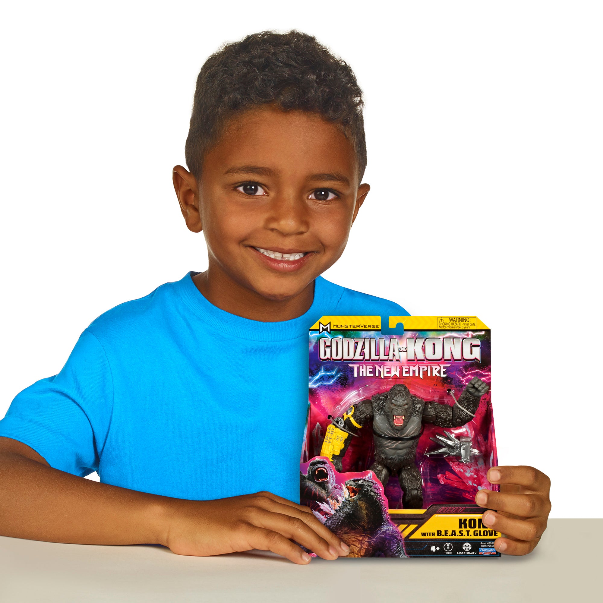 Exclusive Sale! 6-Inch Godzilla x Kong: The New Empire Action Figure - Kong with B.E.A.S.T Glove