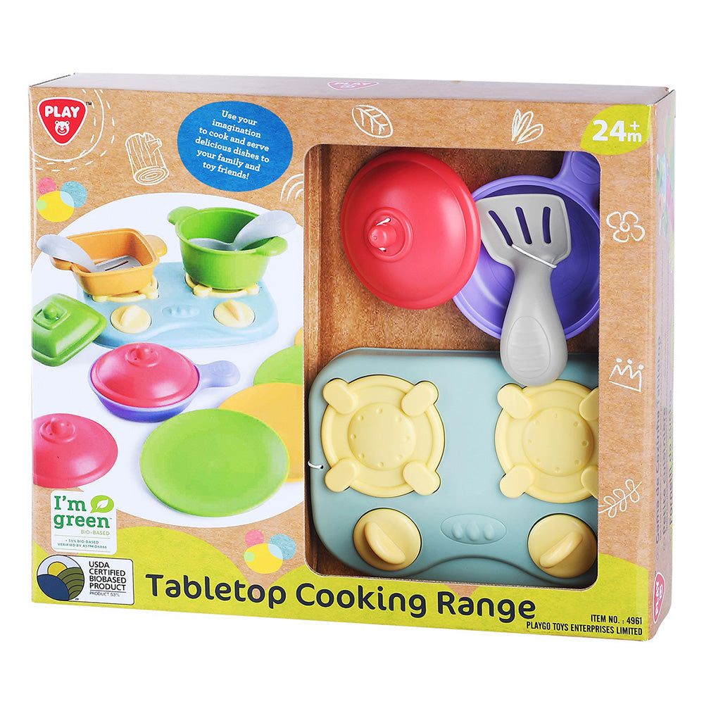 Hot Deal! Playgo Toys' Bio - Based Cooking Set for Kids' Imaginative Play