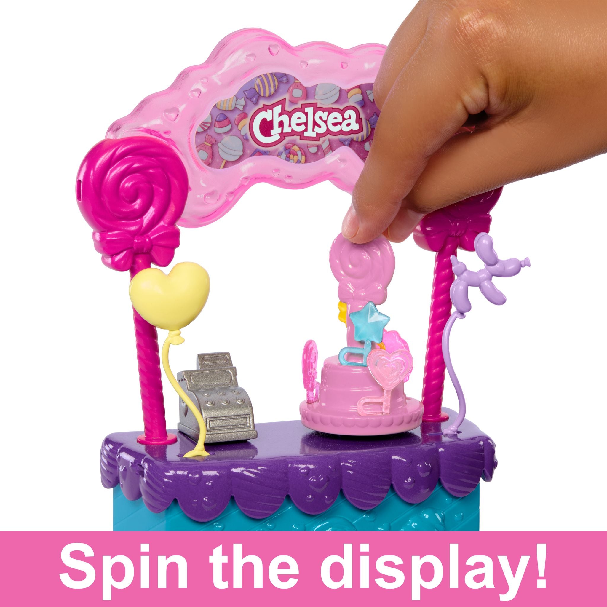 Barbie Chelsea's Colorful Lollipop Candy Play Set