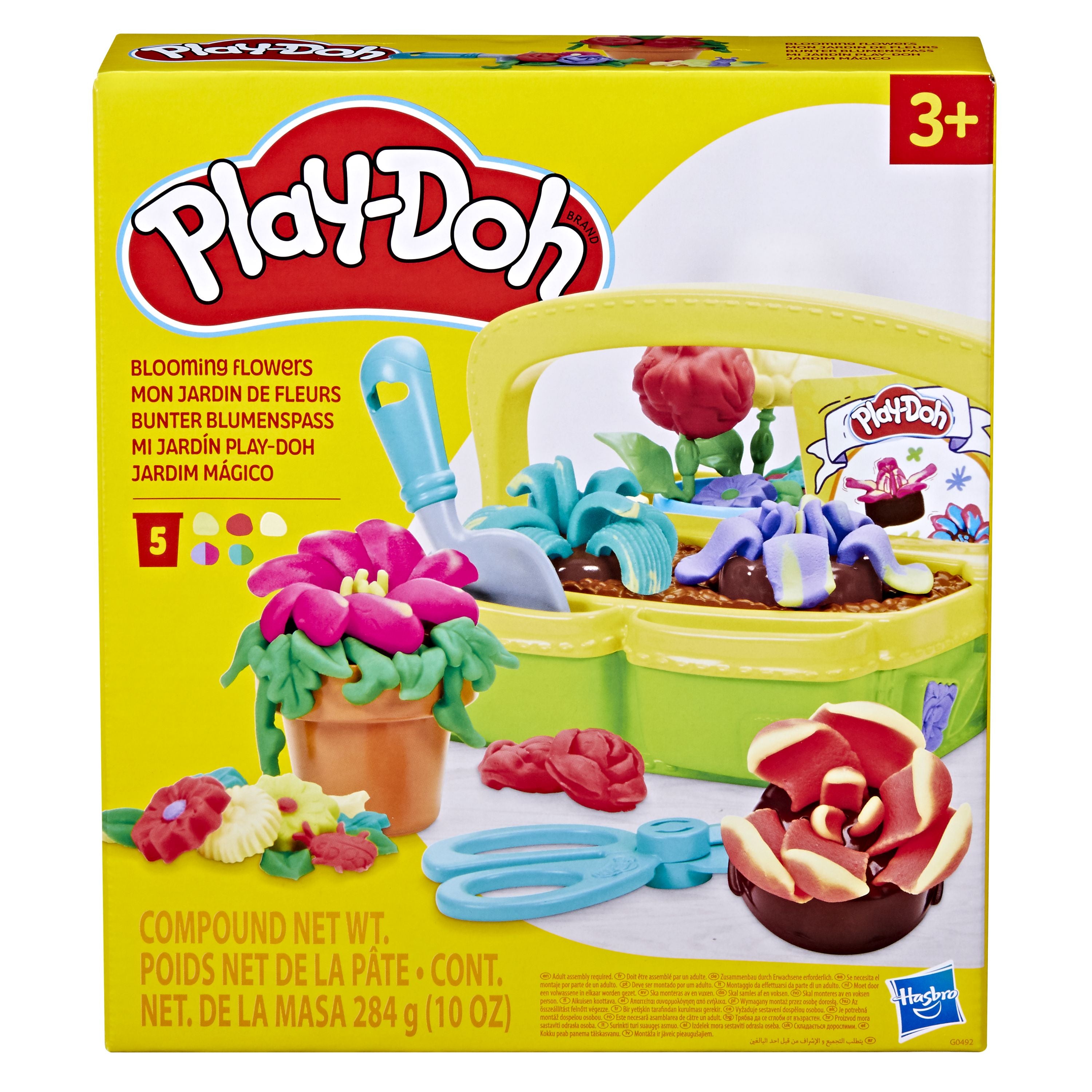 Play - Doh Creative Blooming Flowers Kids Playset for Endless Fun