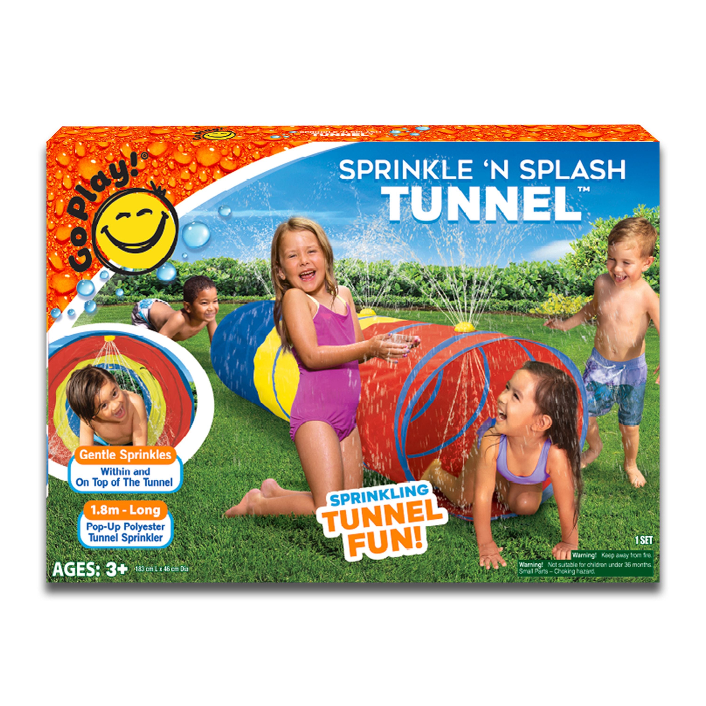 Go Play! Discounted Sprinkle & Splash Pop - Up Tunnel