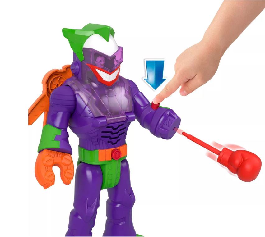 Hot! Fisher-Price Imaginex DC Super Friends The Joker Insider Action Figure Set