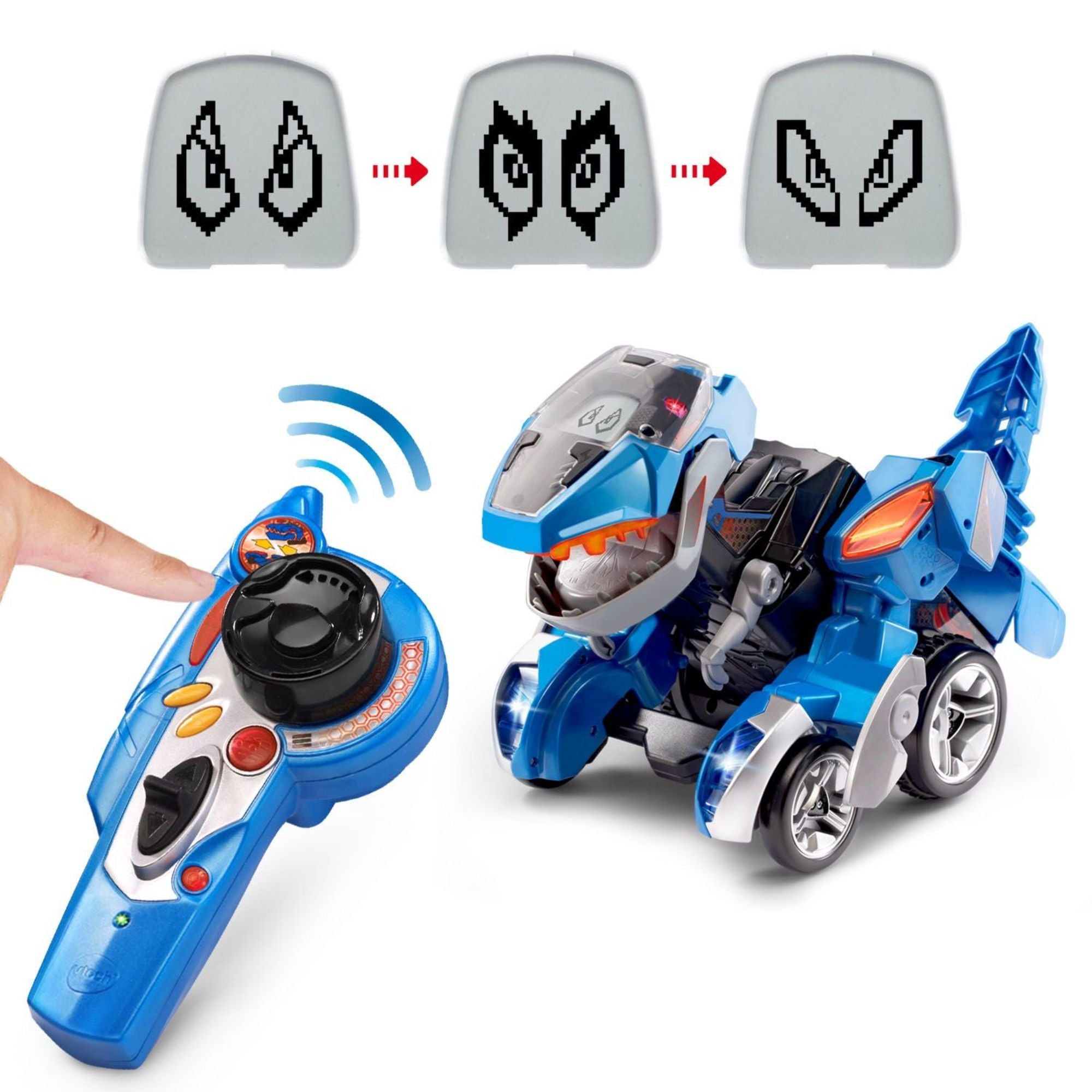 VTech Interactive Switch & Go Dinos - Dash the Transformable T - Rex Toy