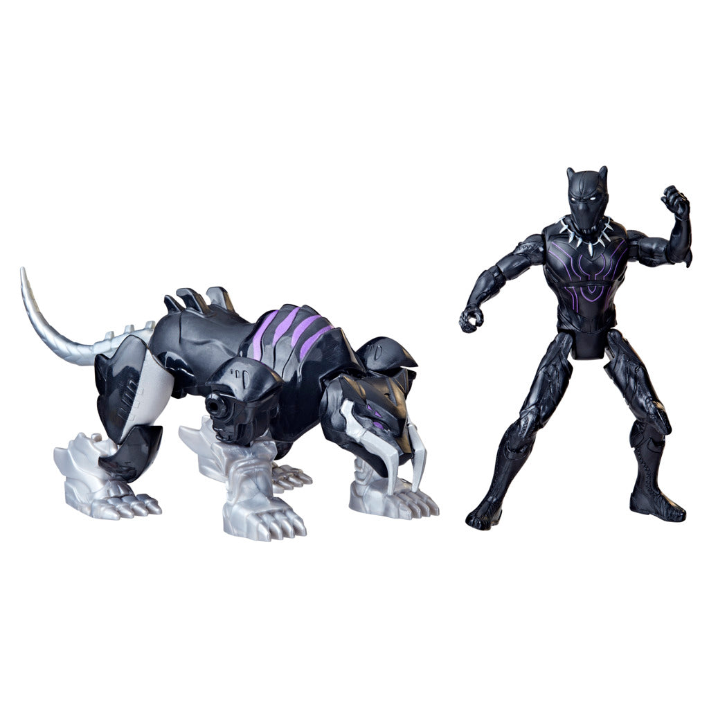 Hot! Marvel Mech Strike Black Panther Sabre Claw Mechasaur Action Figure