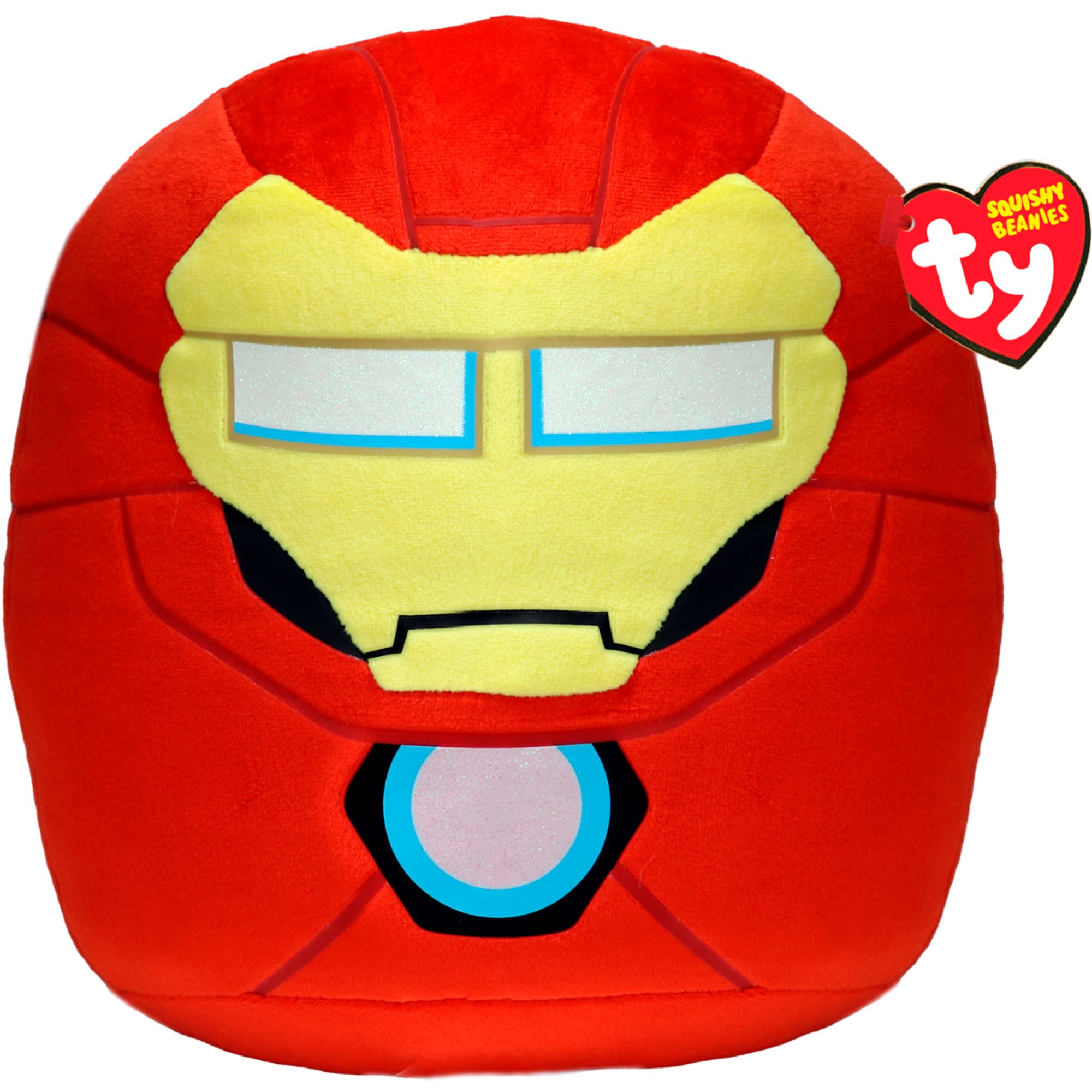 25cm Super Soft Ty Marvel Squish Plush - Iron Man Figure