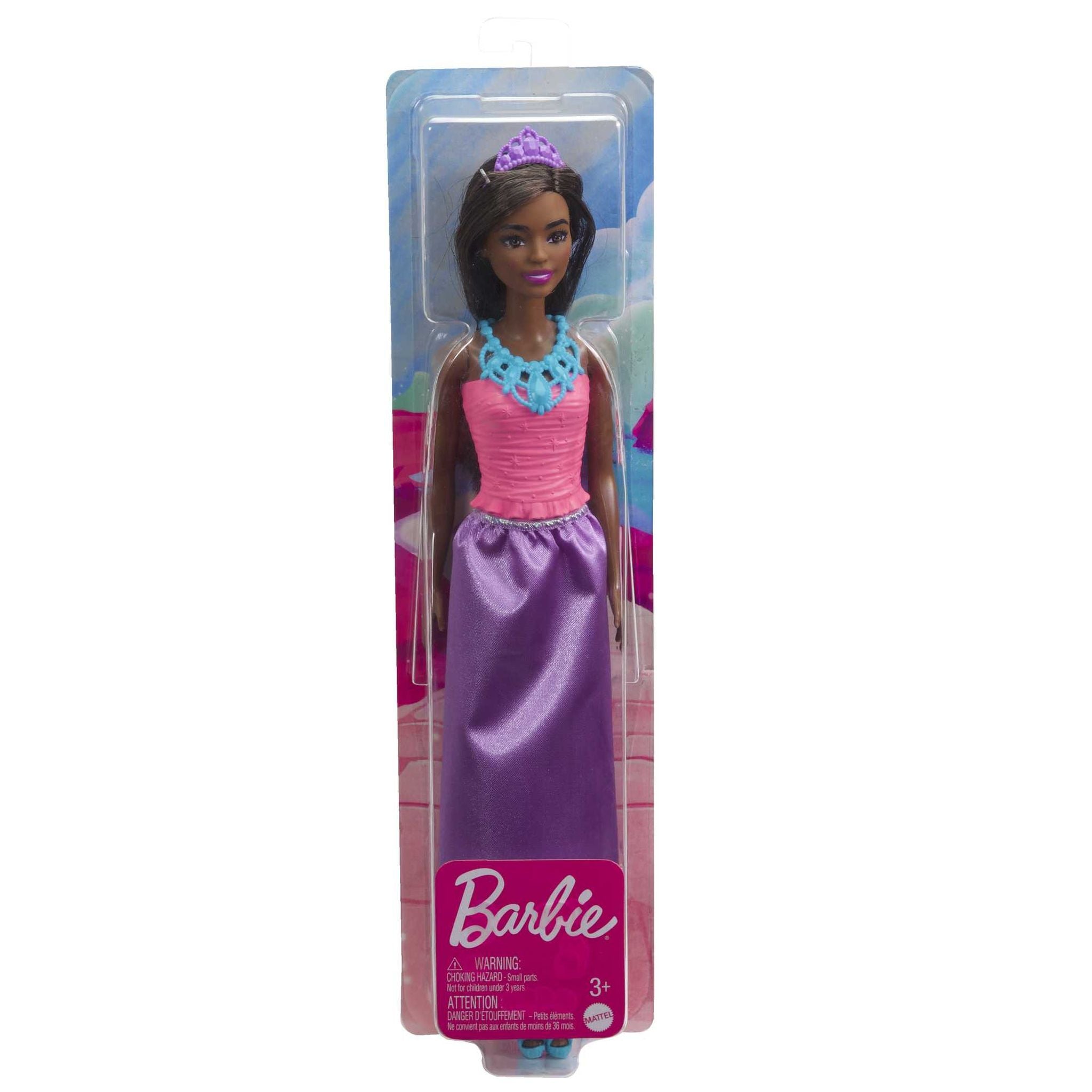 Hot! Barbie Dreamtopia Purple Crown Doll