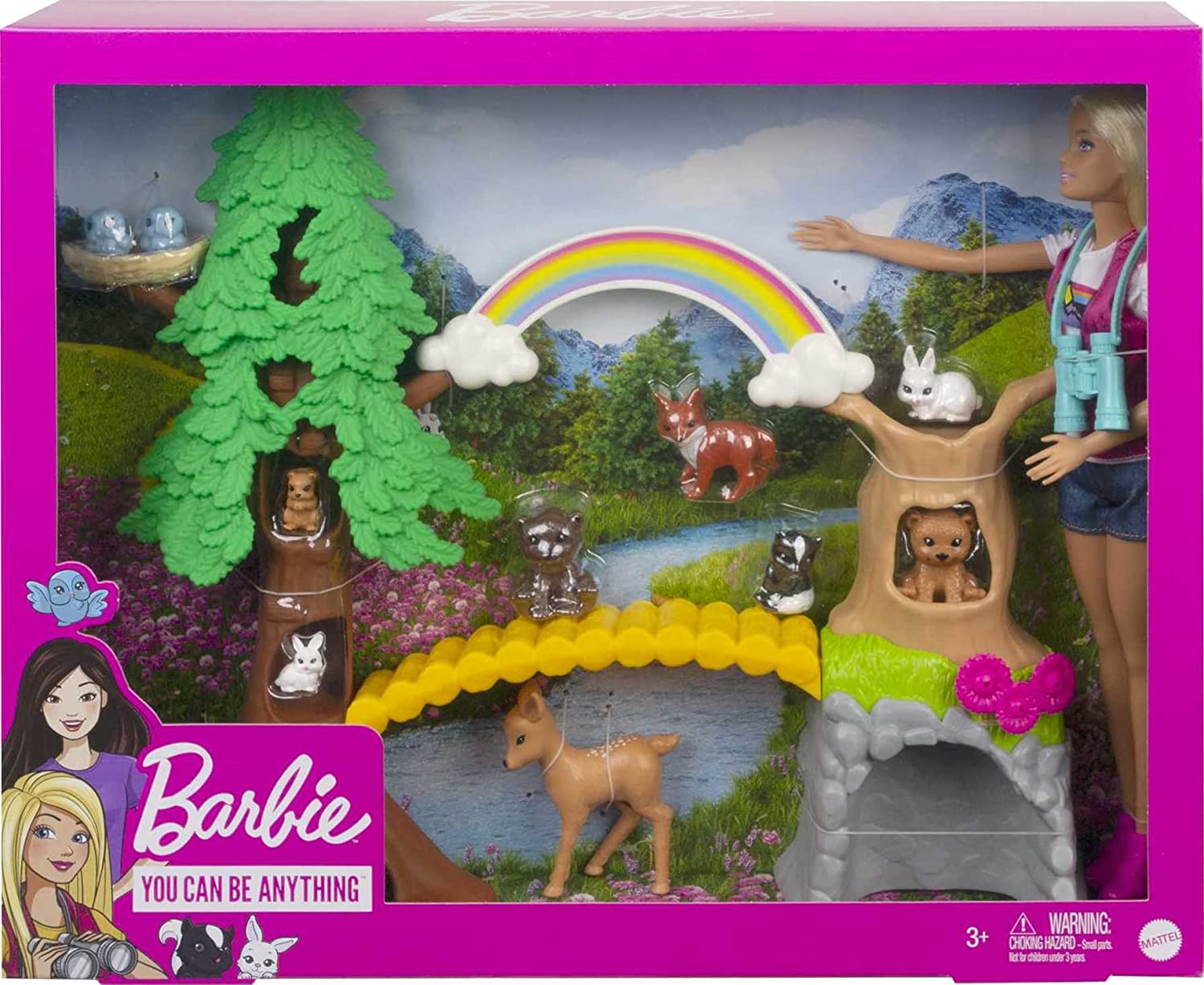 Hot! Barbie Wilderness Guide Doll & Playset