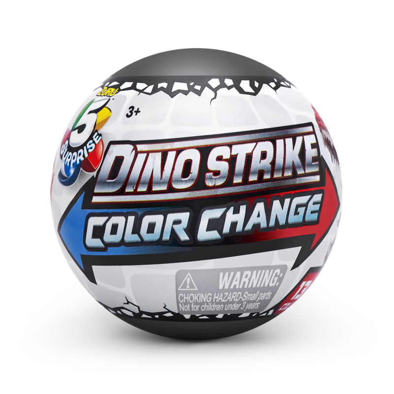 ZURU 5 Surprise: Color - Changing Dino Battle Set