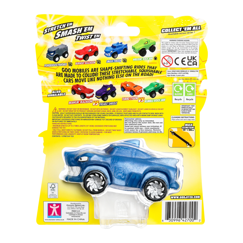 Heroes Of Goo Jit Zu Goo Mobiles - Stretchy, Squishy Smash Toys