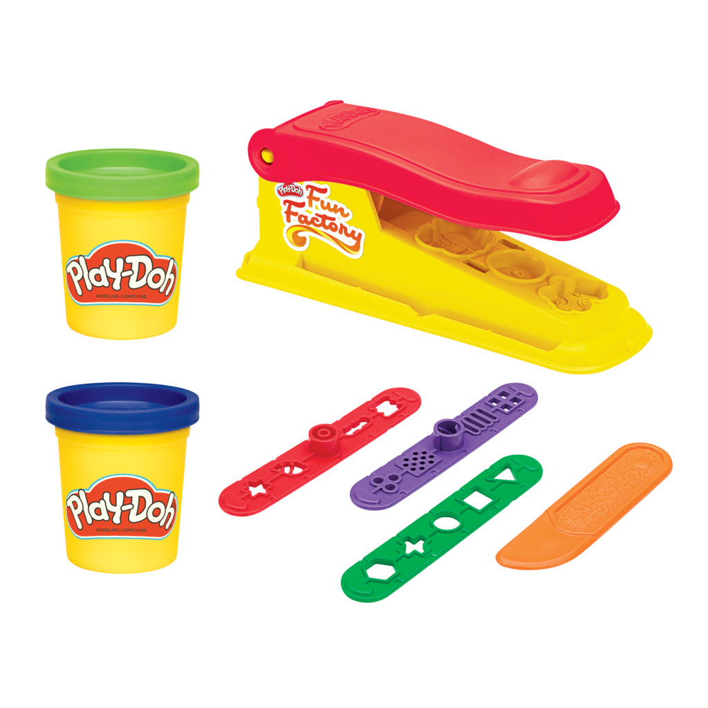 Portable Play - Doh Mini Fun Factory Set for Endless Creative Fun