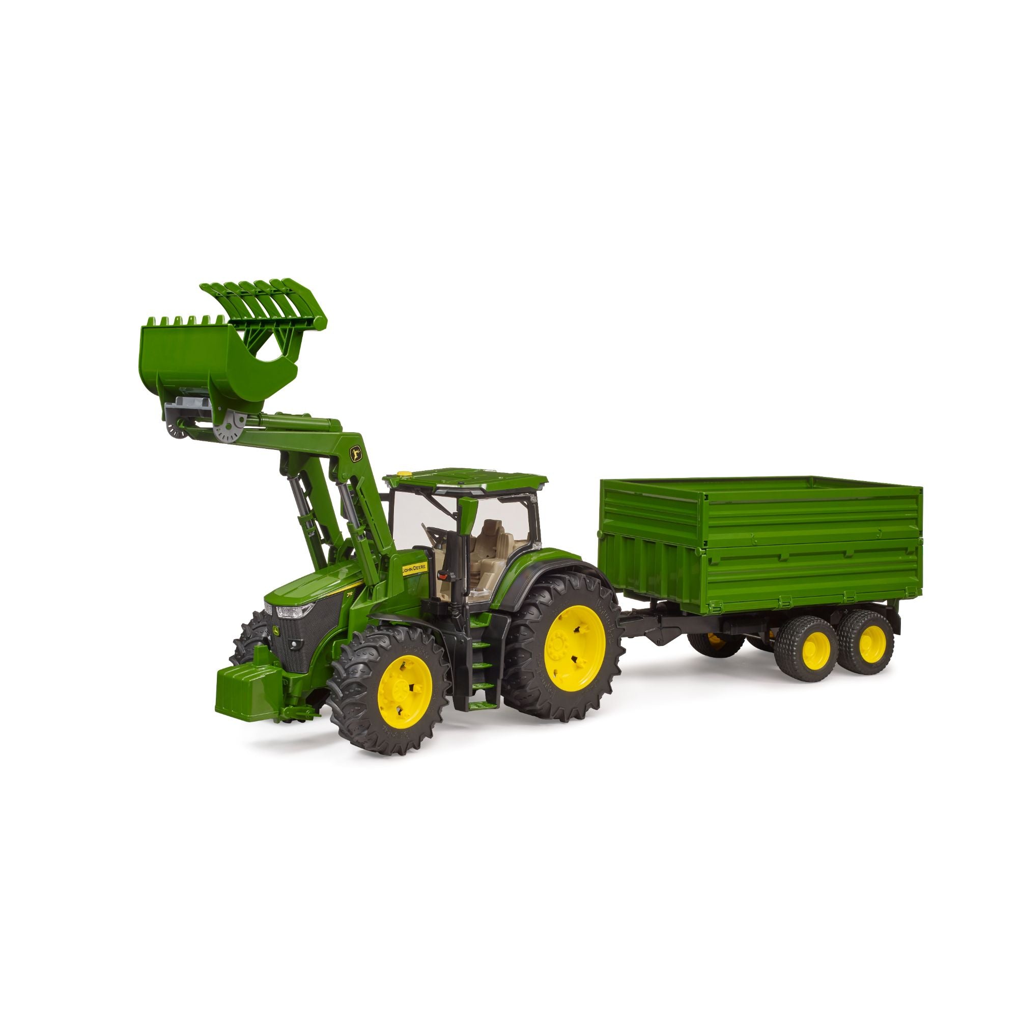 Hot Sale! John Deere 7R 350 Tractor Set with Front Loader and Tipping Trailer