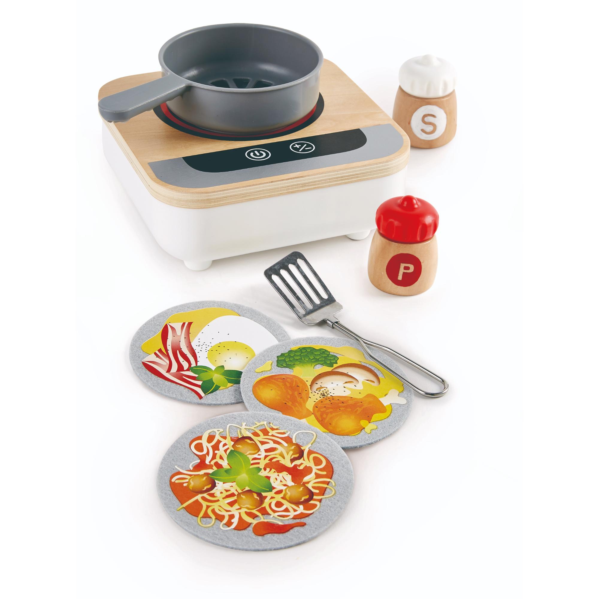Hape Interactive Fun Stove and Fryer Toy Set for Kids