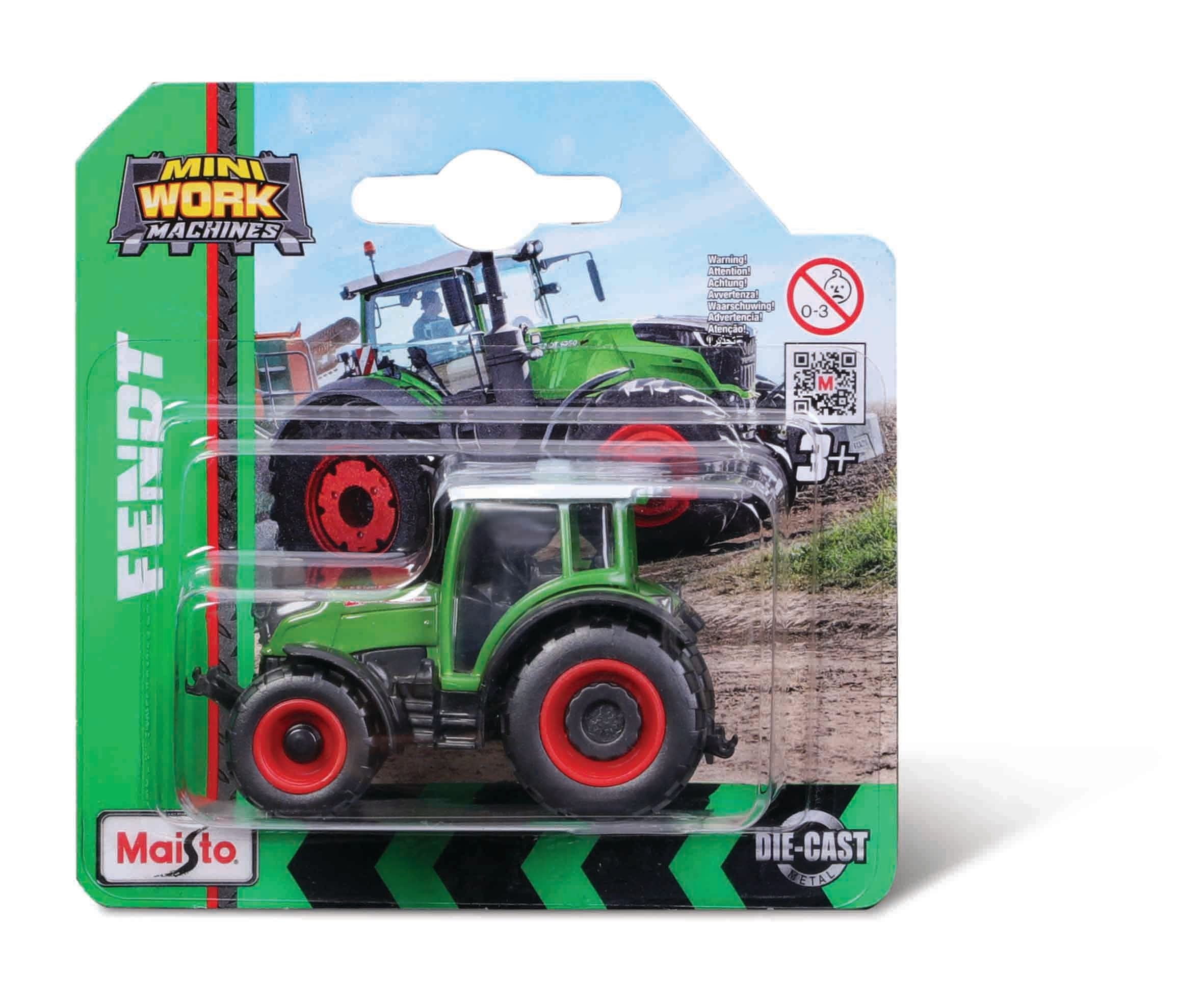 Maisto Assorted Styles Mini Work Machine Tractors - Great Deals!