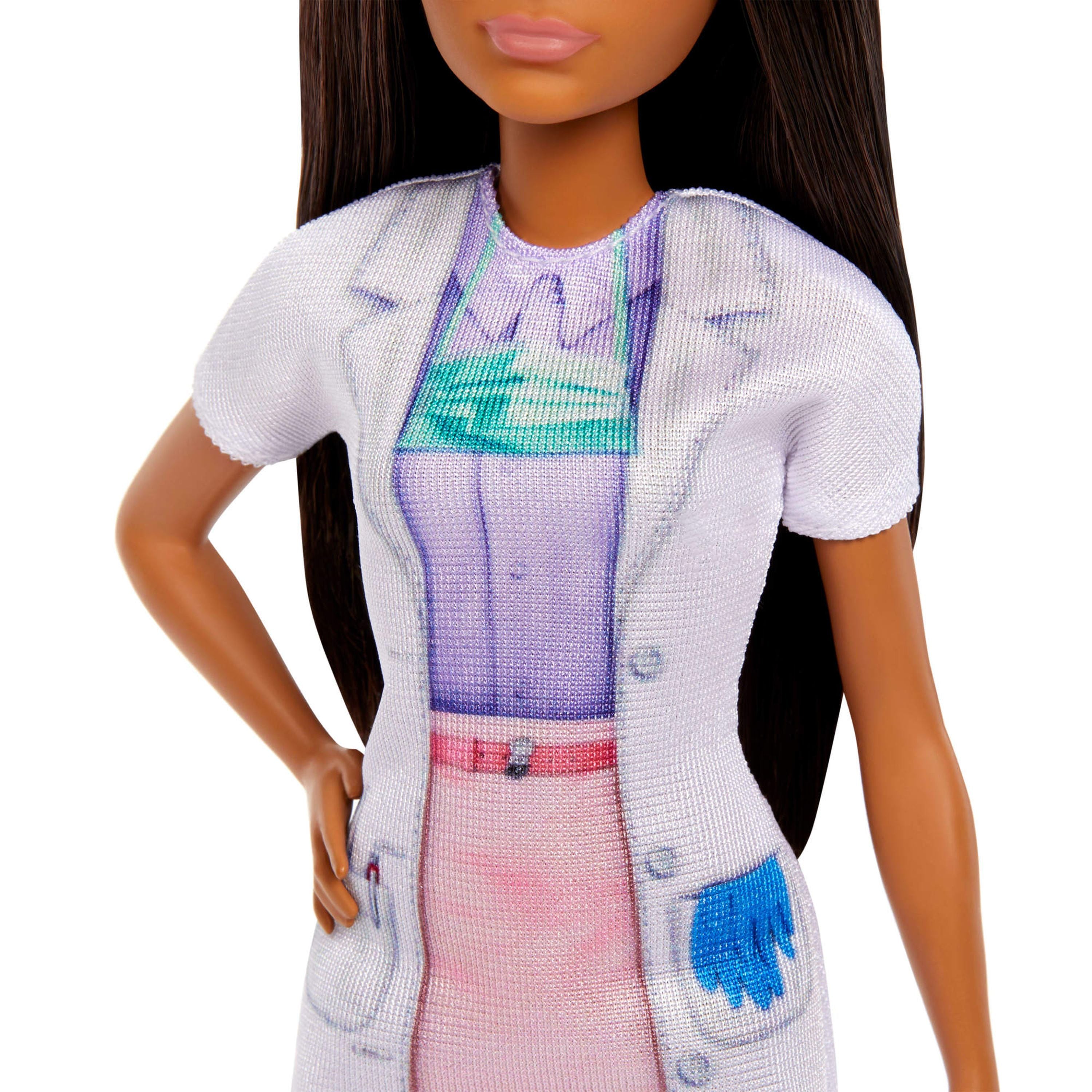 Barbie Dentist Brunette Doll Playset: Explore Career Roles