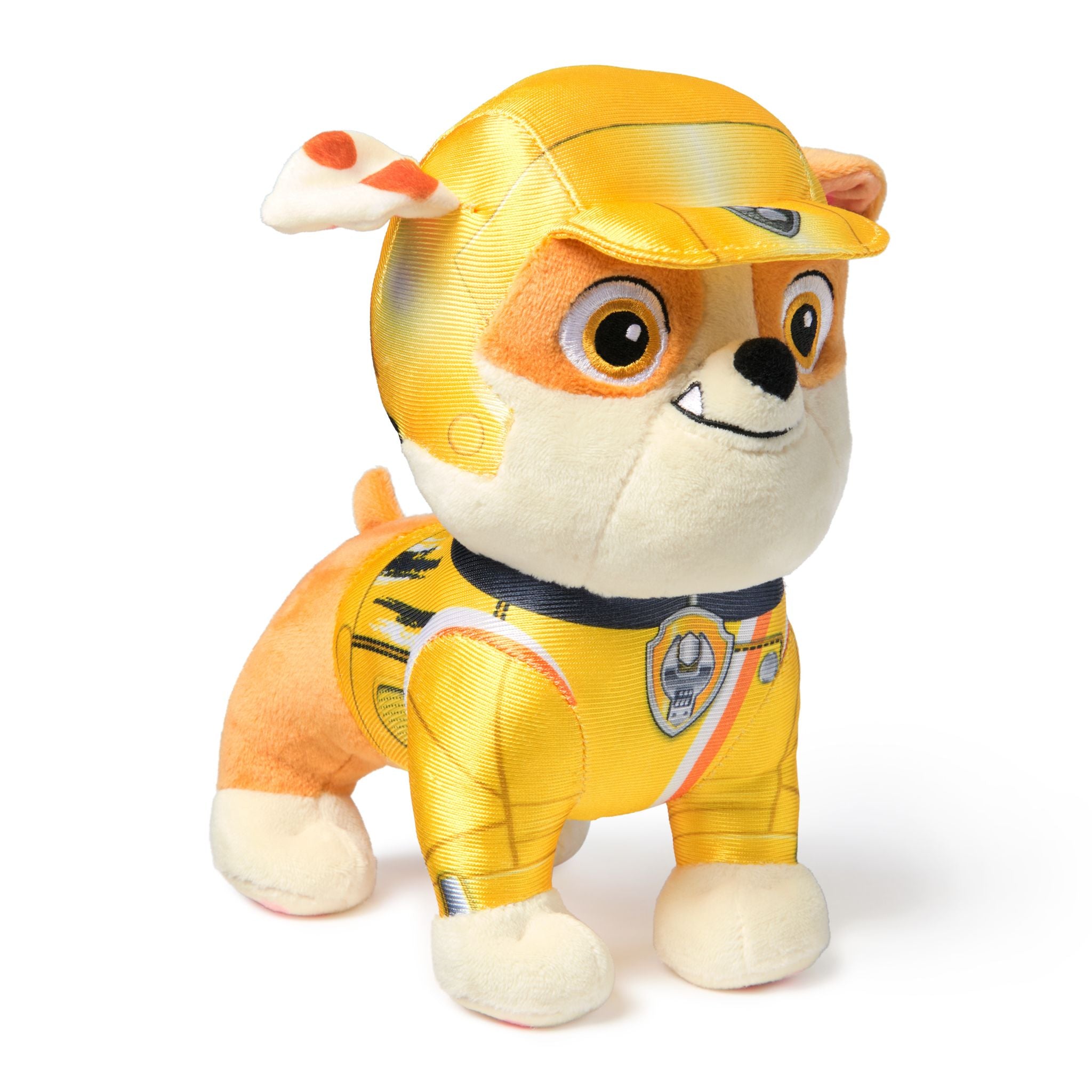 8-Inch PAW Patrol Rubble Rescue Wheels Plush Toy for Endless Adventures