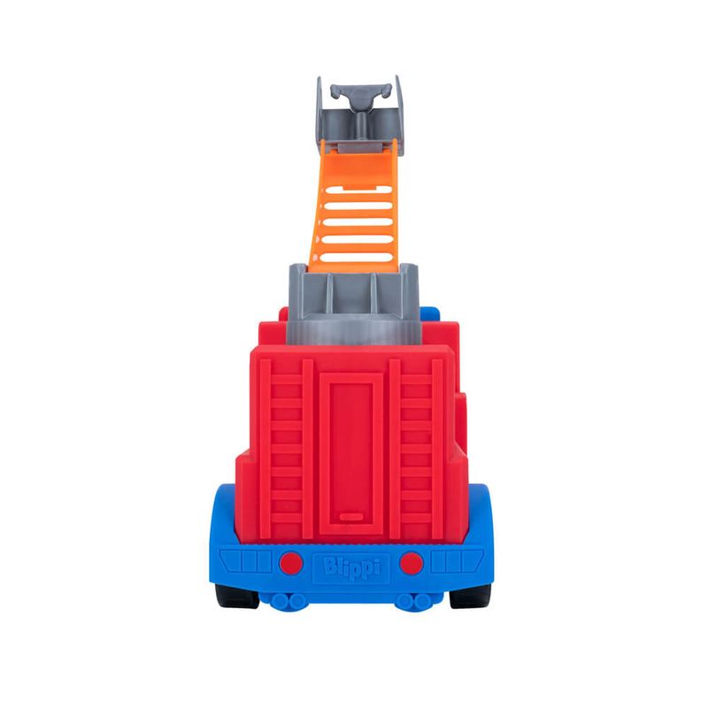 Hot Deal! Blippi Themed Feature Fire Truck Toy with 3 Firefighter Figures and Fire Dog