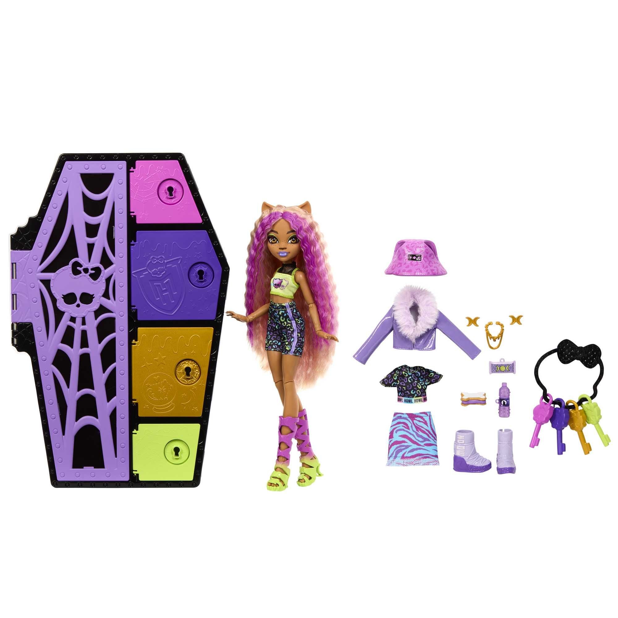 Monster High Skulltimate Secrets - Clawdeen Wolf Articulated Fashion Doll