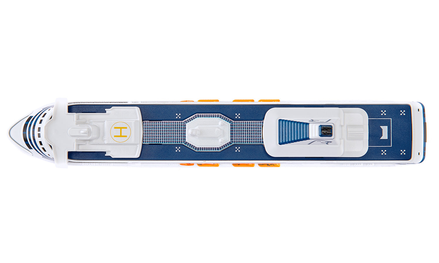 Siku 1729 1:1000 Scale Die-cast Silja Symphony Cruise Liner Model
